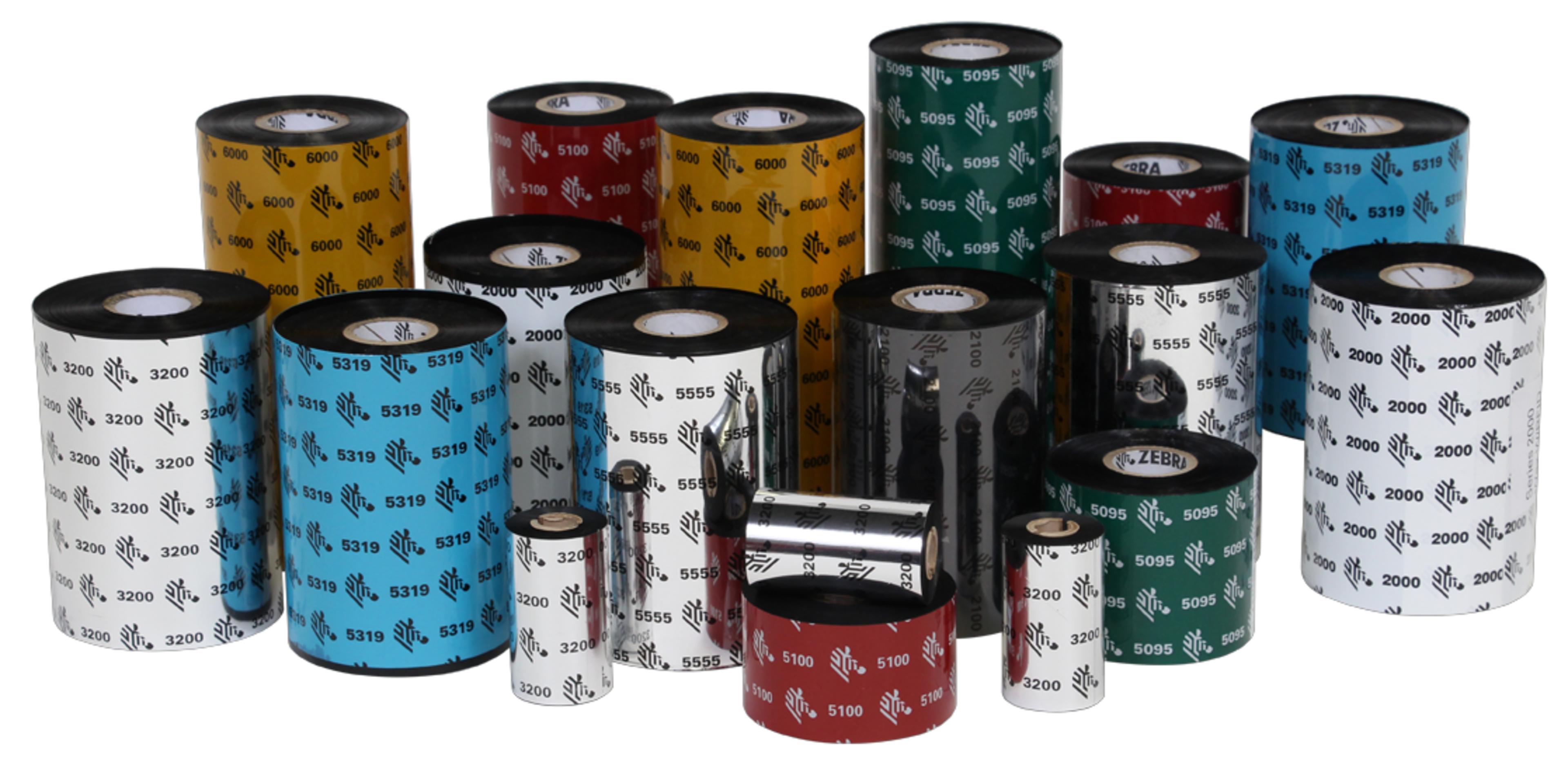 Zebra 5095 110mmx450m Resin Ribbon