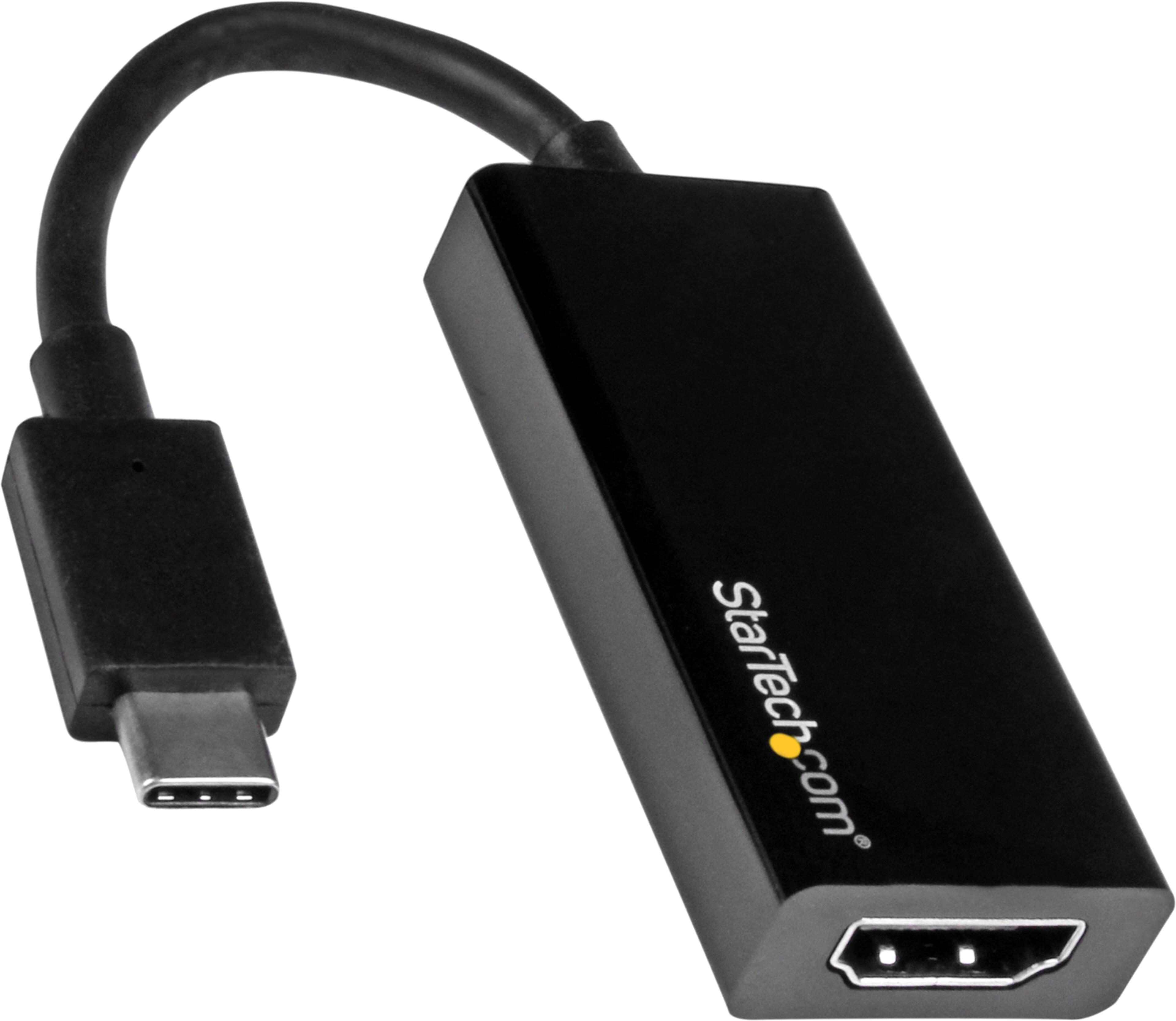 Adapter USB Typ C St - HDMI Bu schwarz