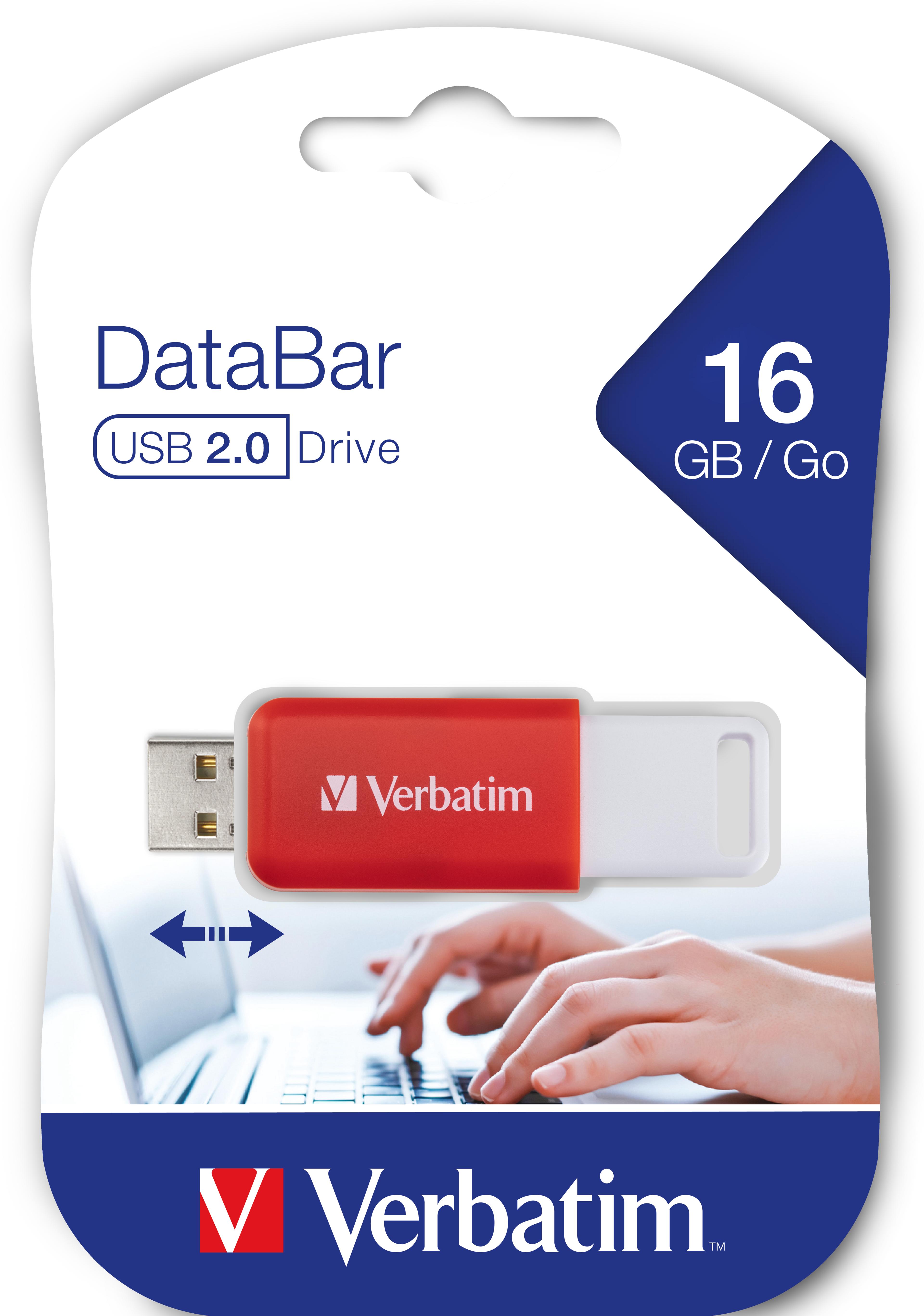 Verbatim DataBar USB Stick 16GB