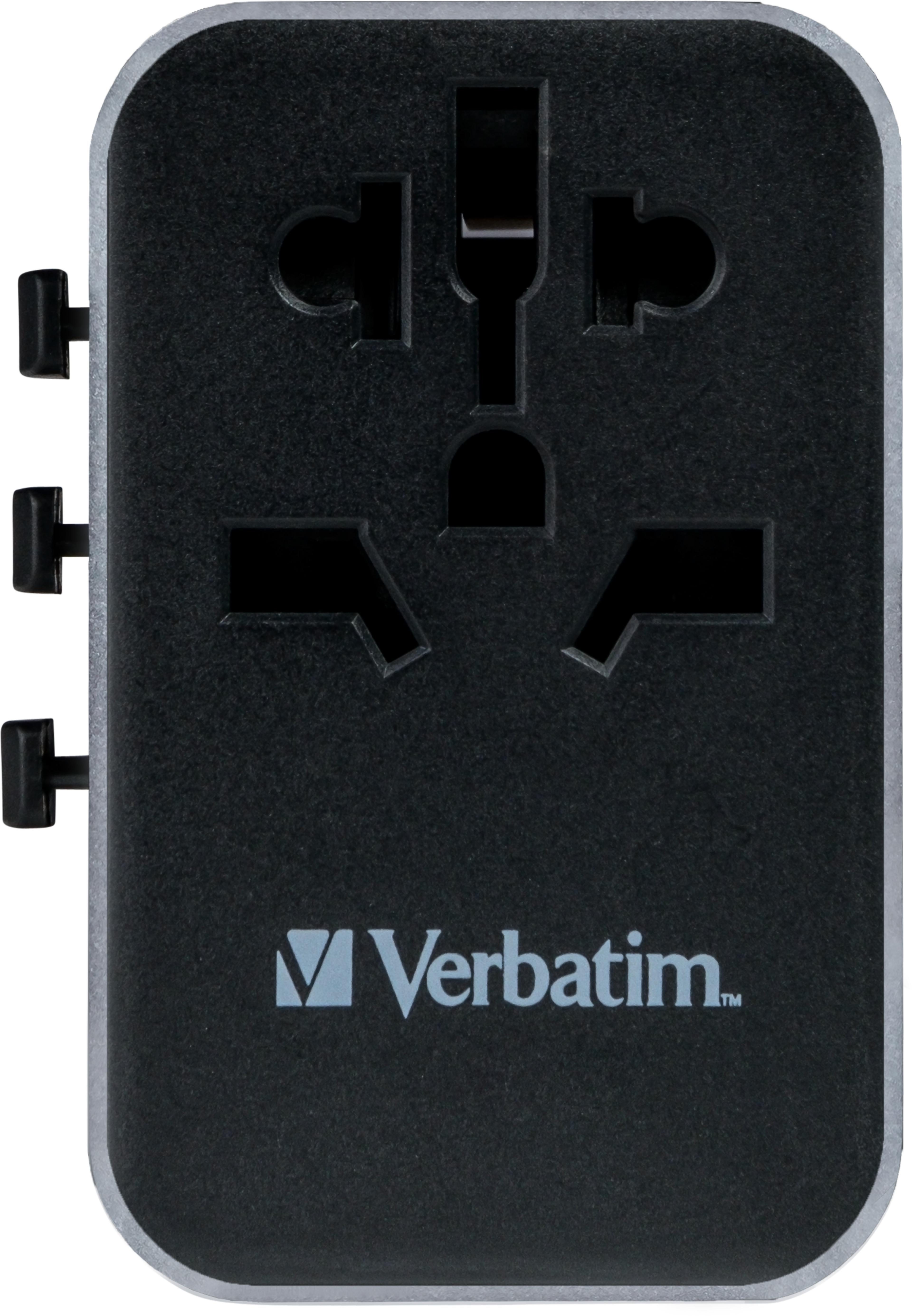 Verbatim World + 5x USB Travel Adapter