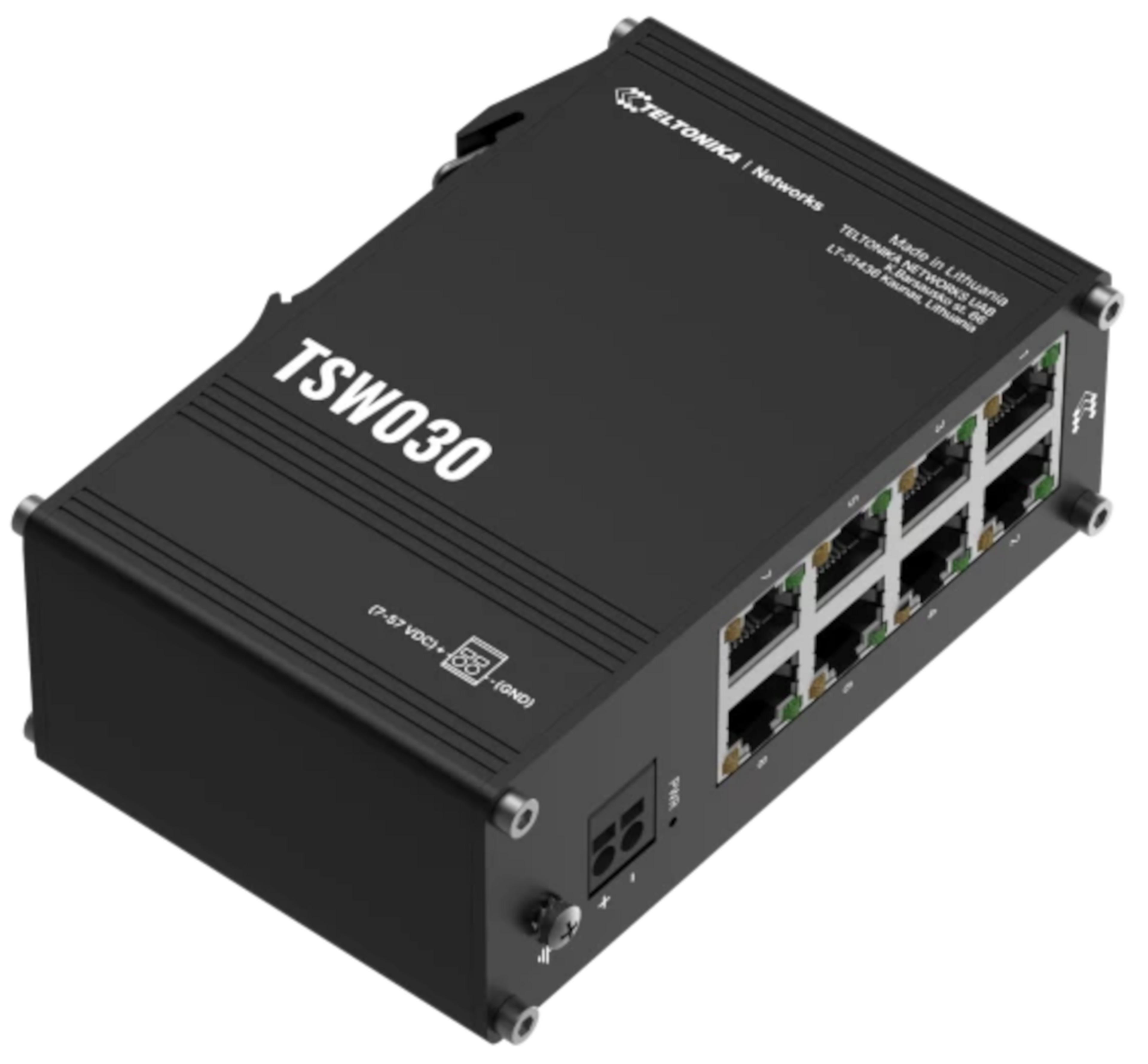 Teltonika TSW030 8-port Ethernet Switch