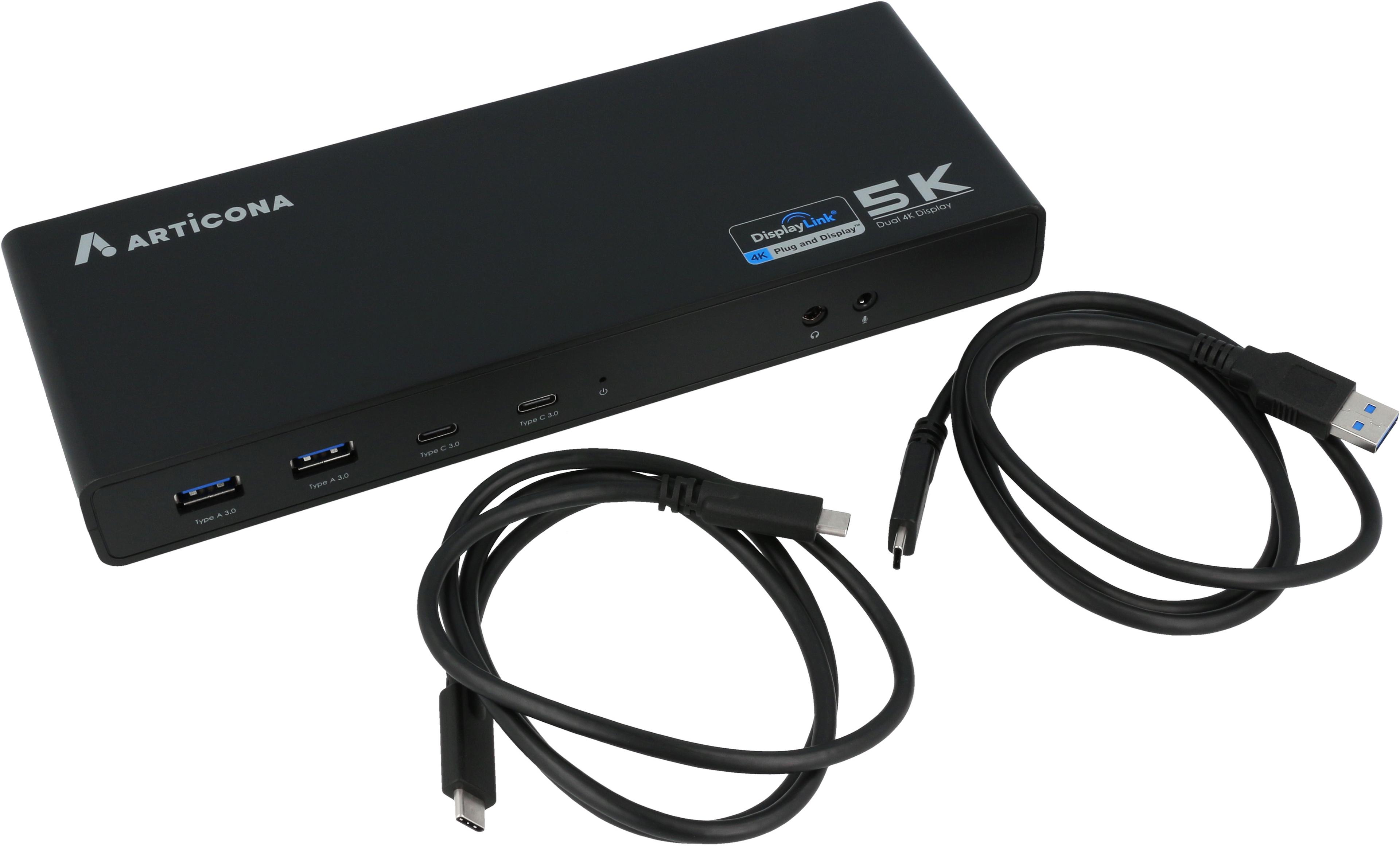 Docking USB-C 60 W 5K / 2x 4K ARTICONA