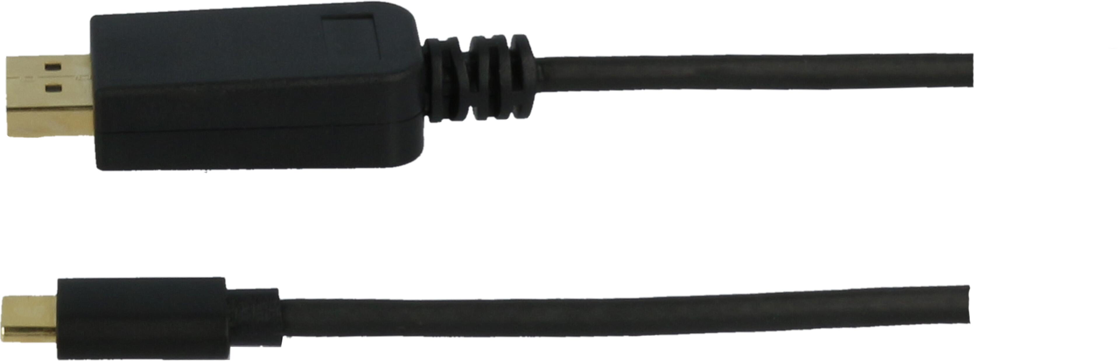 Cable USB Type-C/m - DisplayPort/m 2m