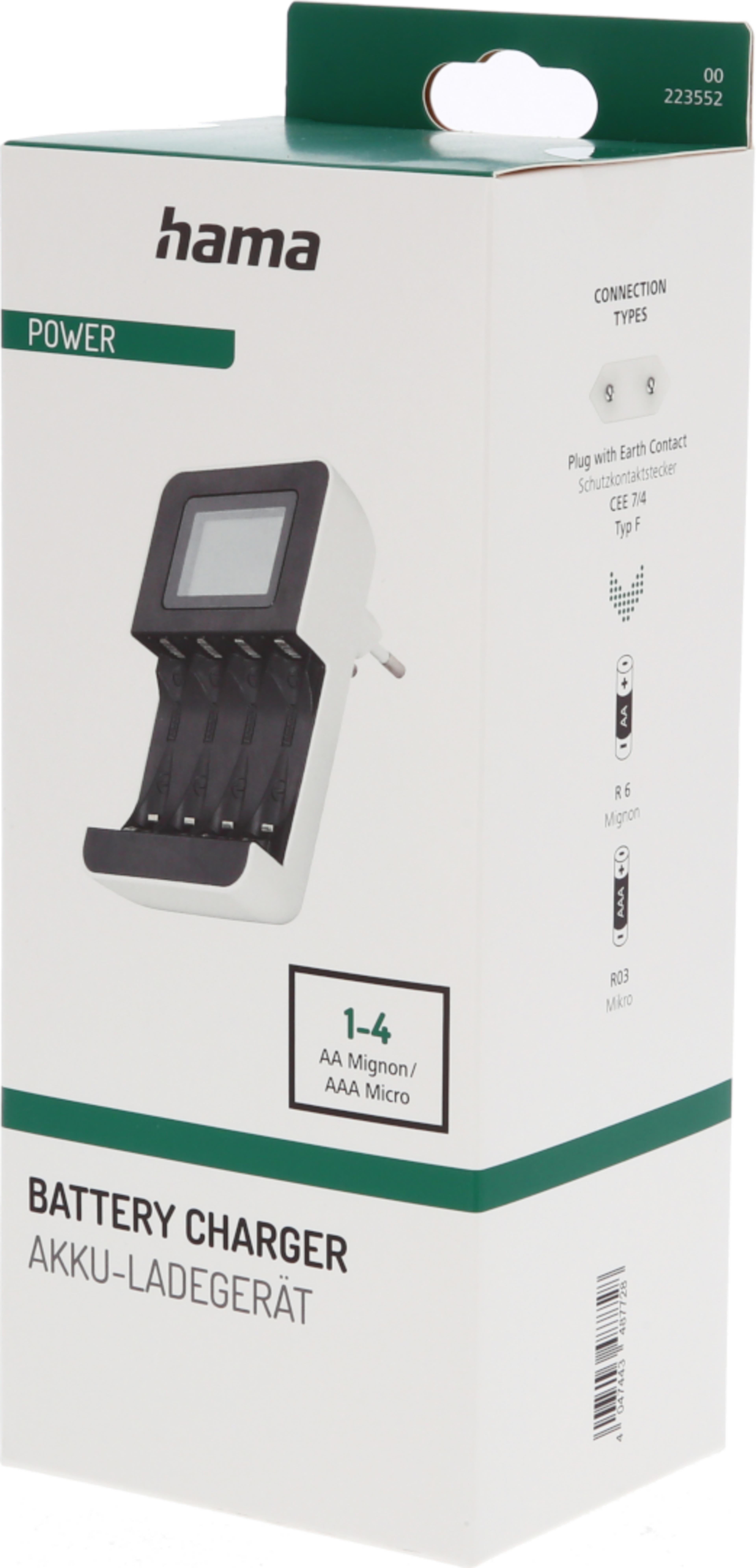 Hama Delta LCD Premium Wall Charger