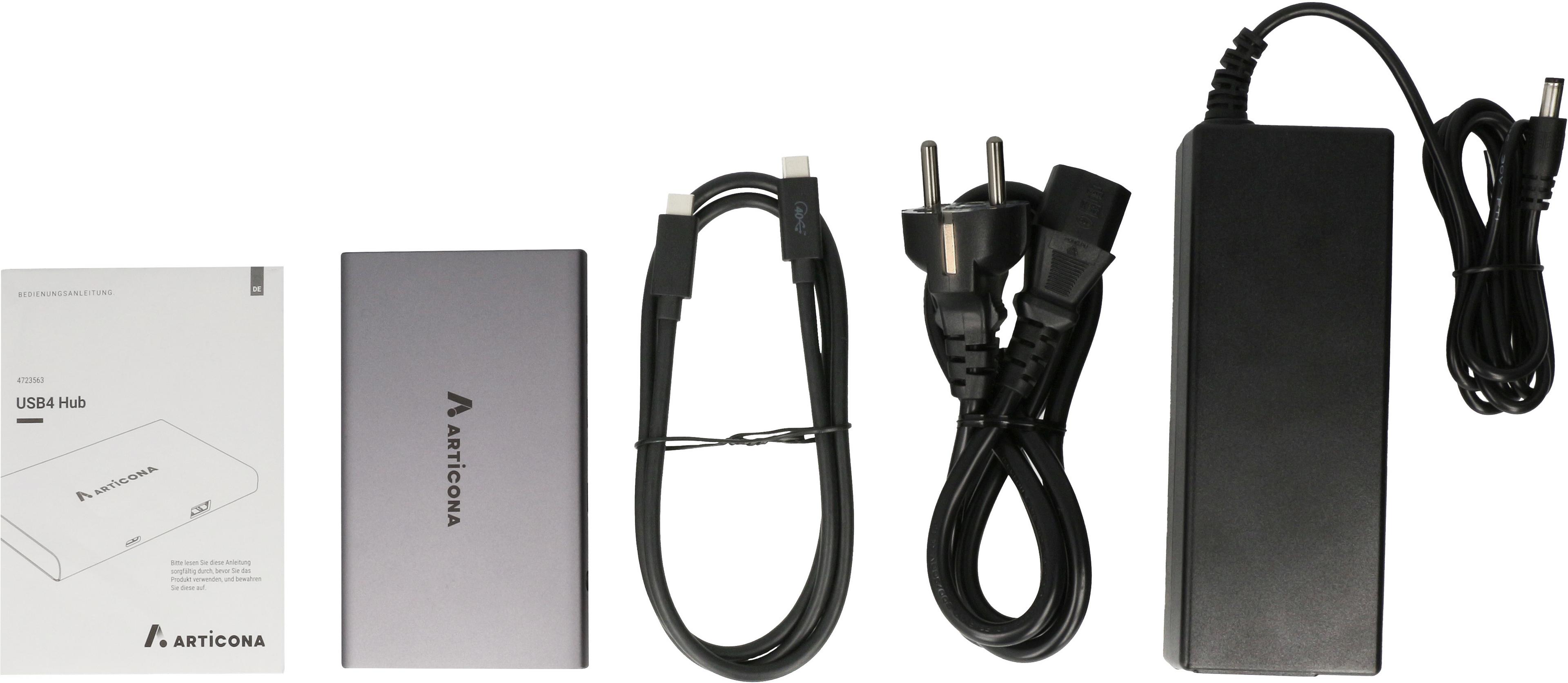 ARTICONA USB4 Hub Dual 4k PD