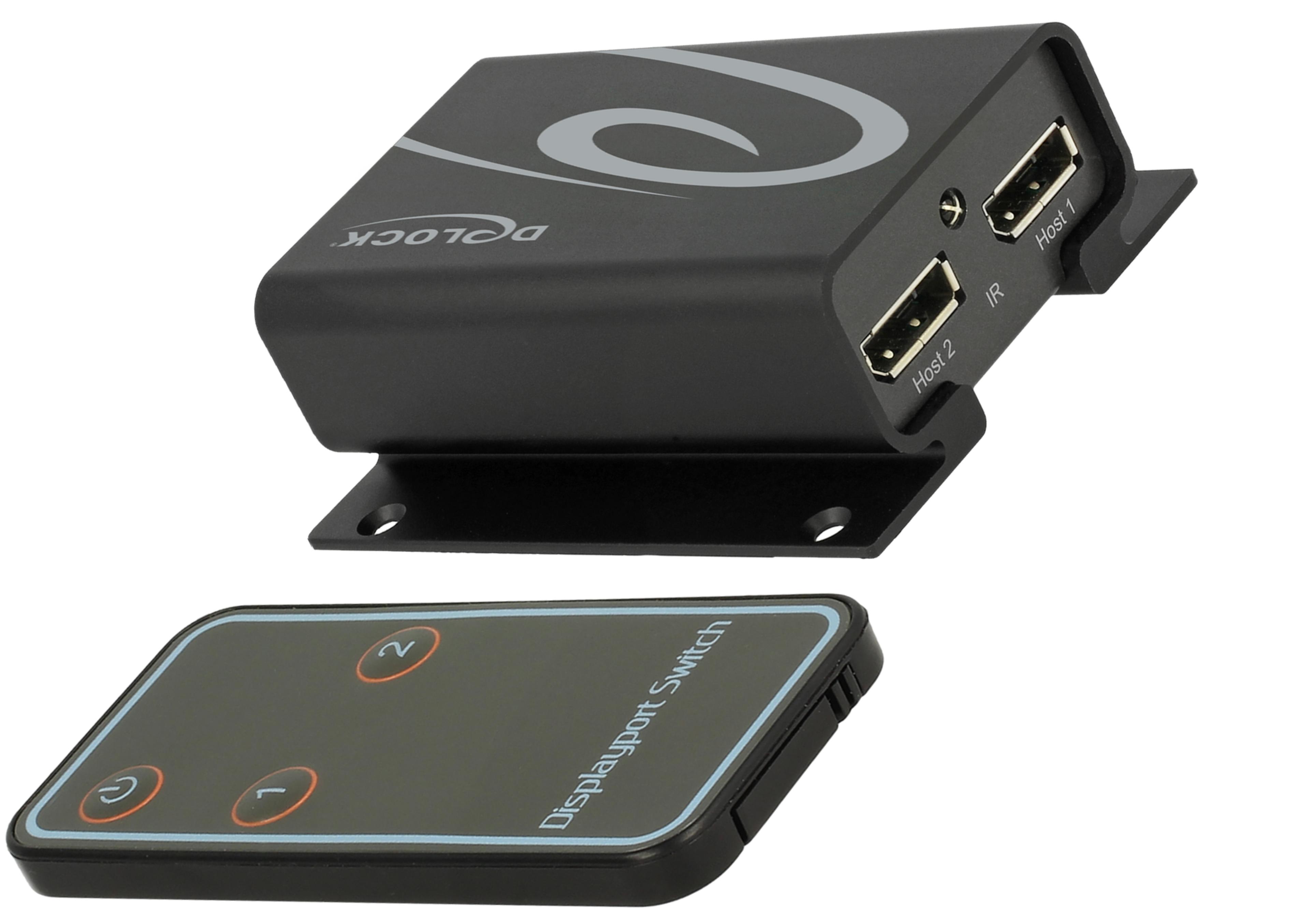 Delock DisplayPort Selector 2:1
