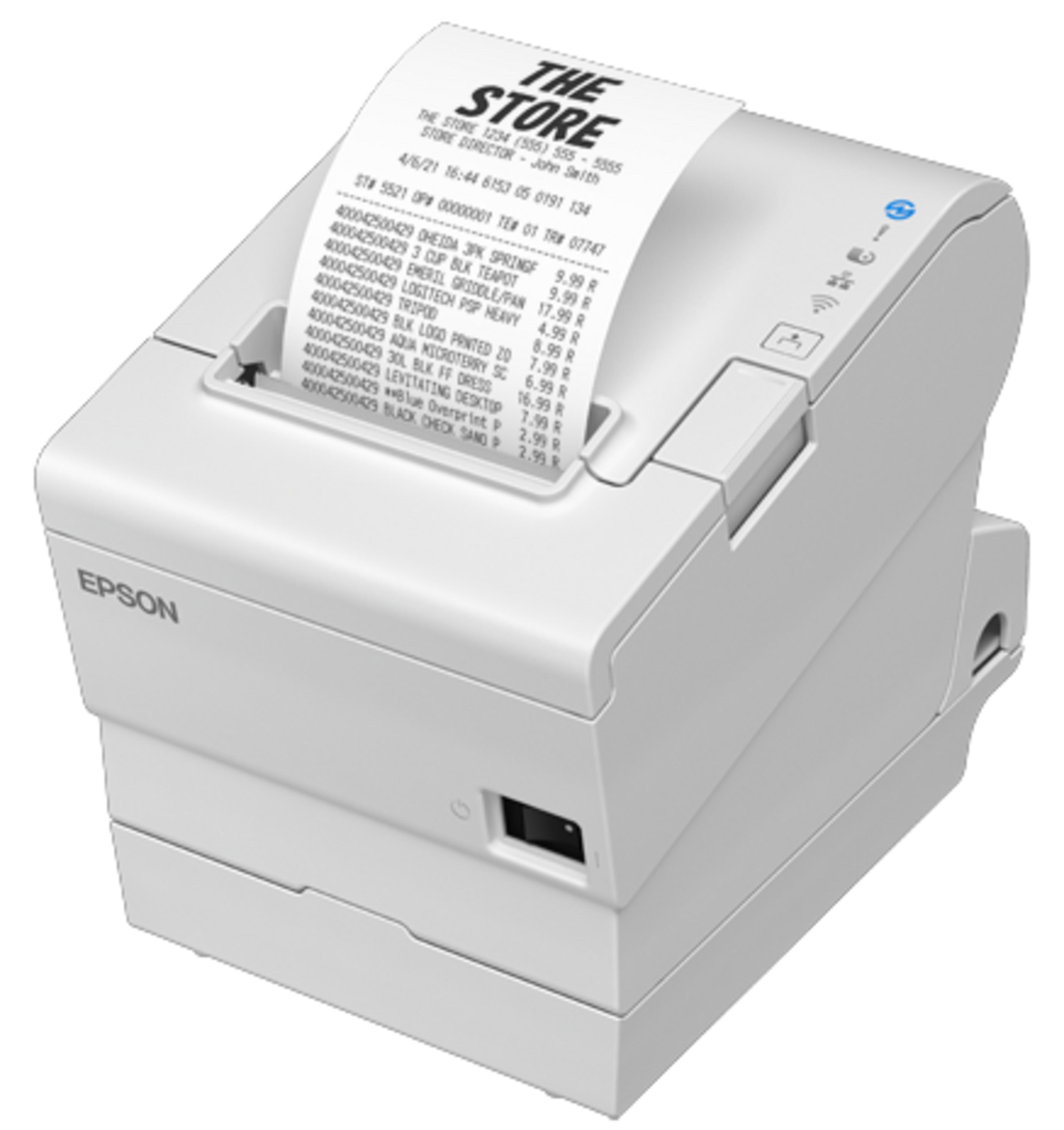 Epson TM-T88VII Ethernet POS White