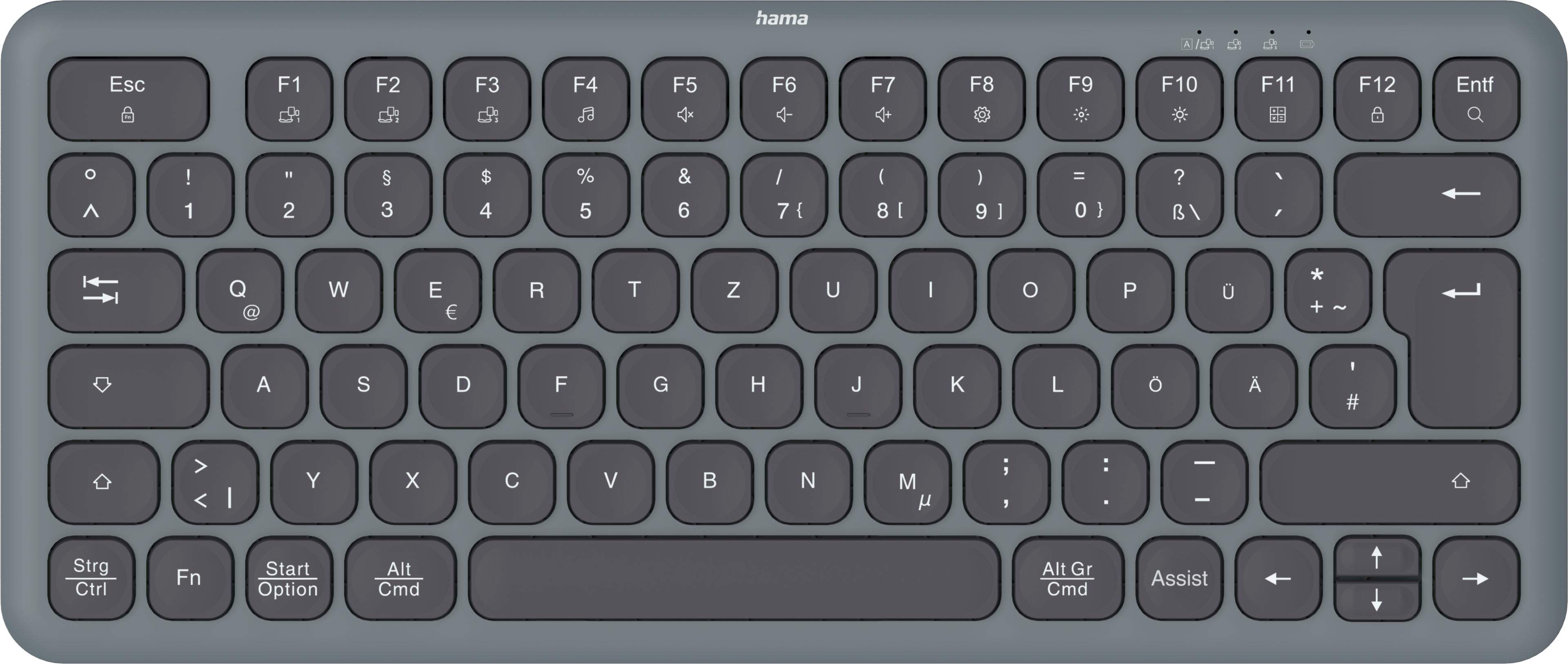 Hama WK-500 Multi-device Keyboard