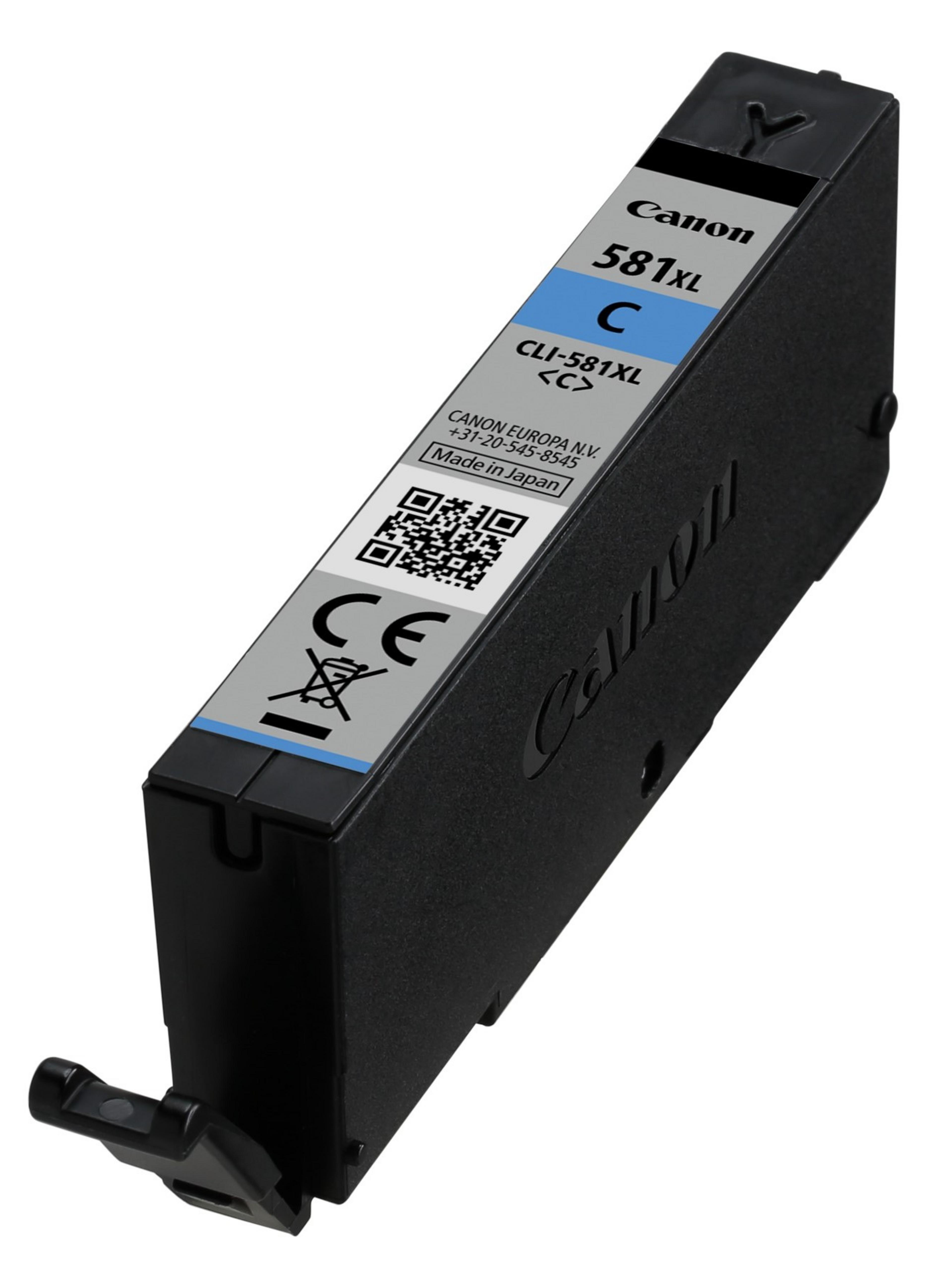 Tinta CLI-581XL C Canon, cian