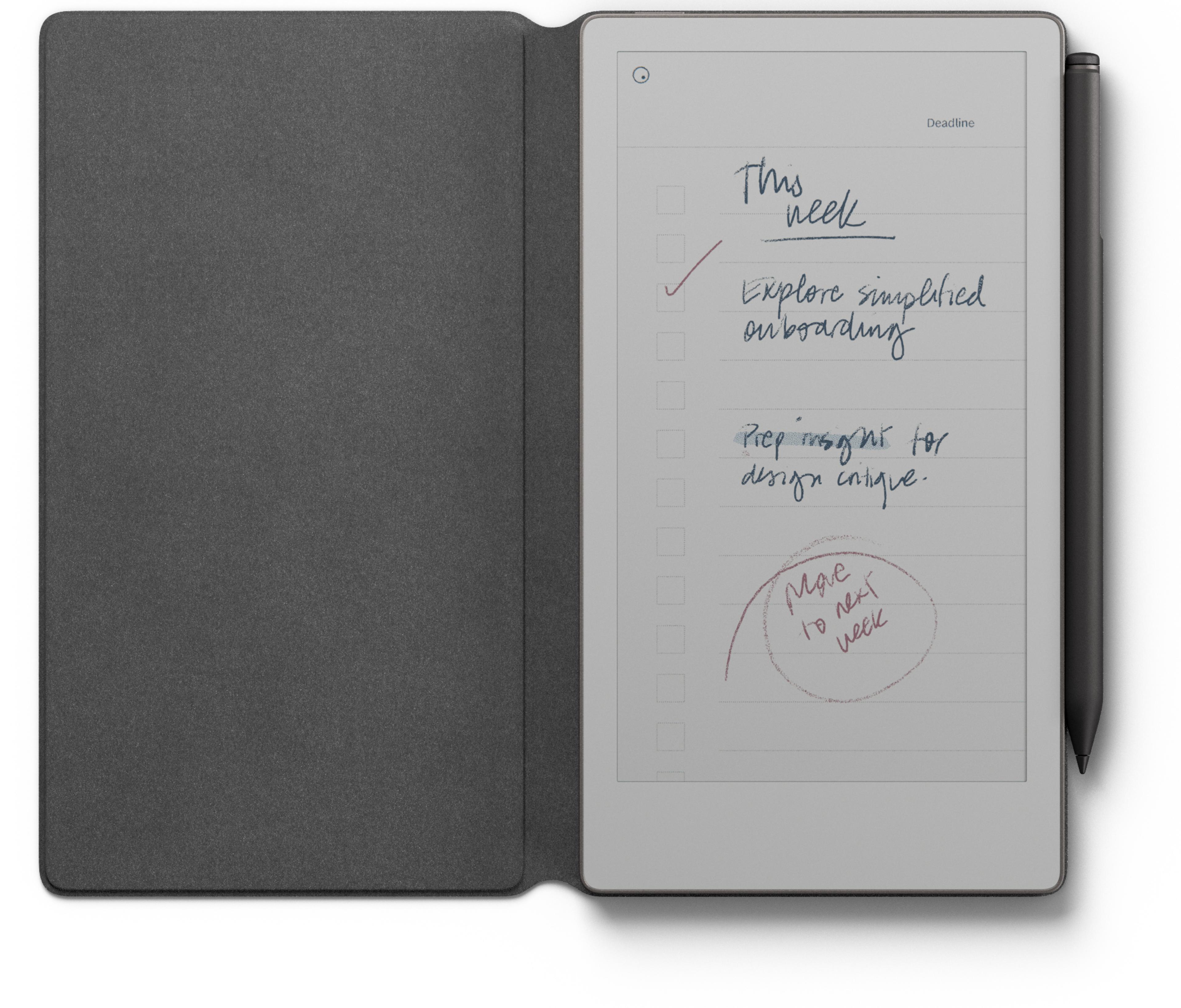reMarkable Paper Pro Move Marker + Folio
