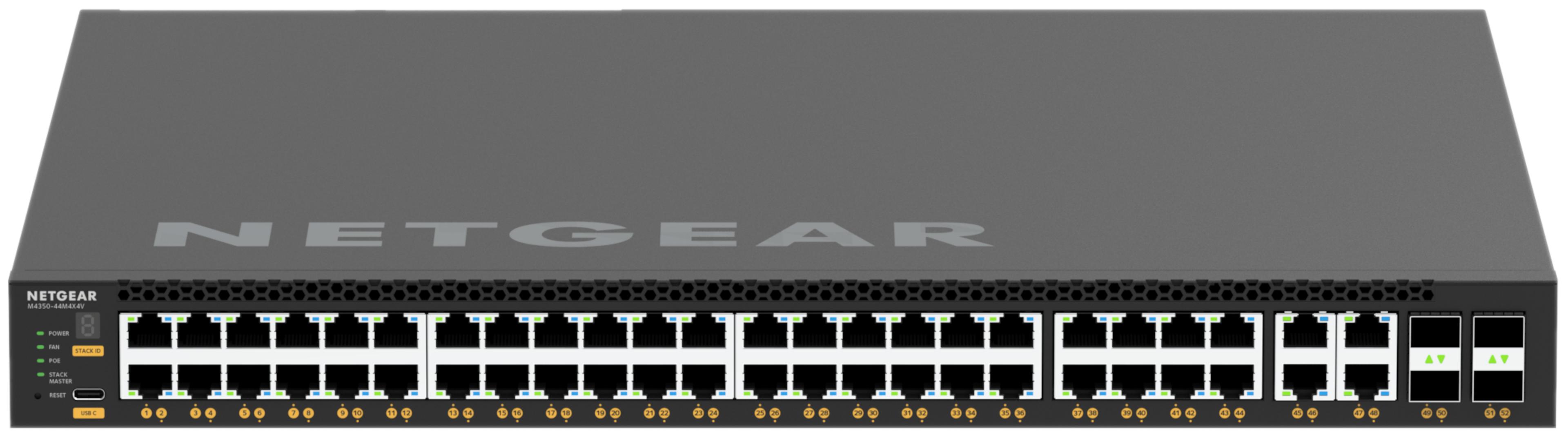 NETGEAR M4350-44M4X4V Managed Switch