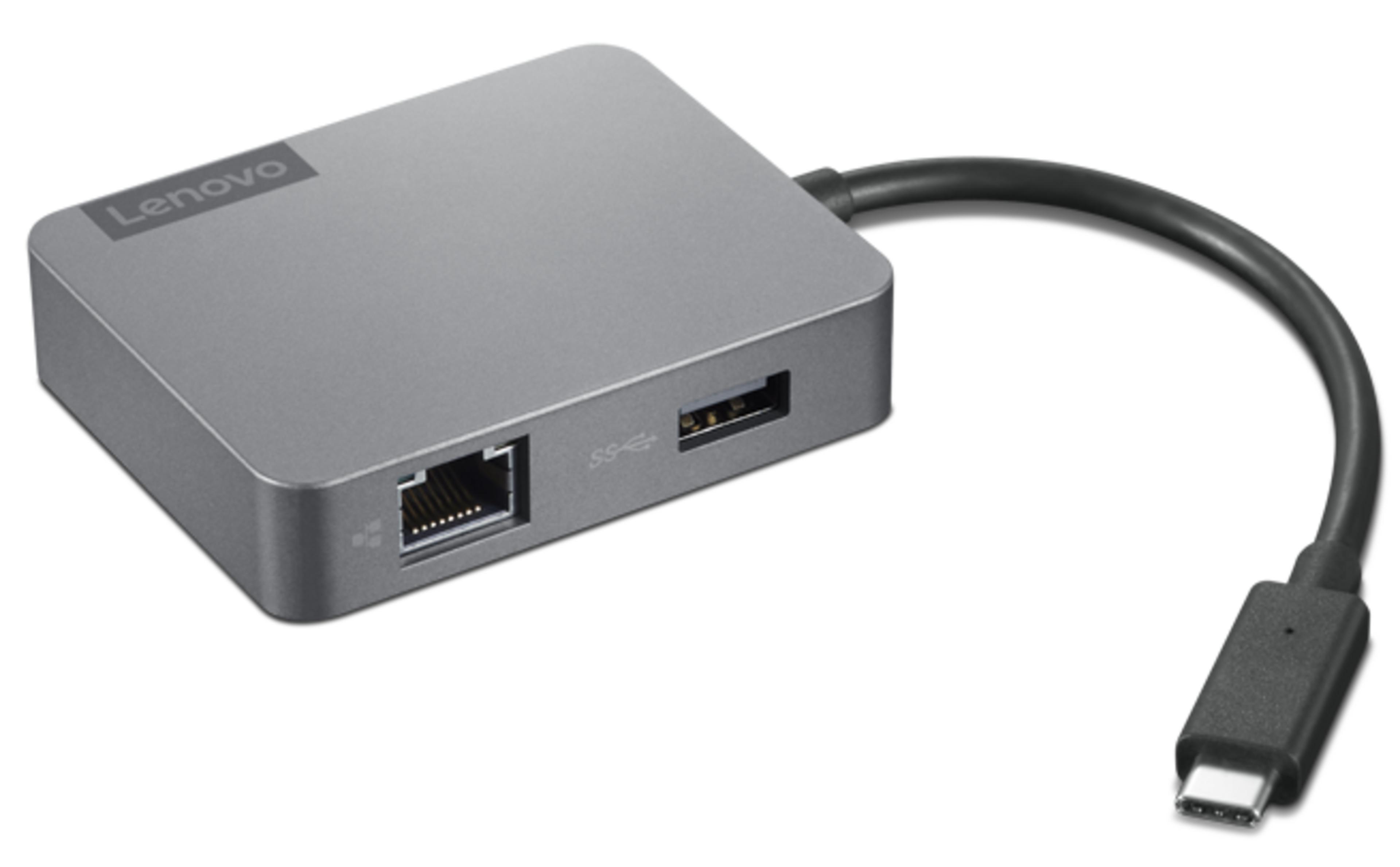 Hub de voyage Lenovo USB-C Gen2