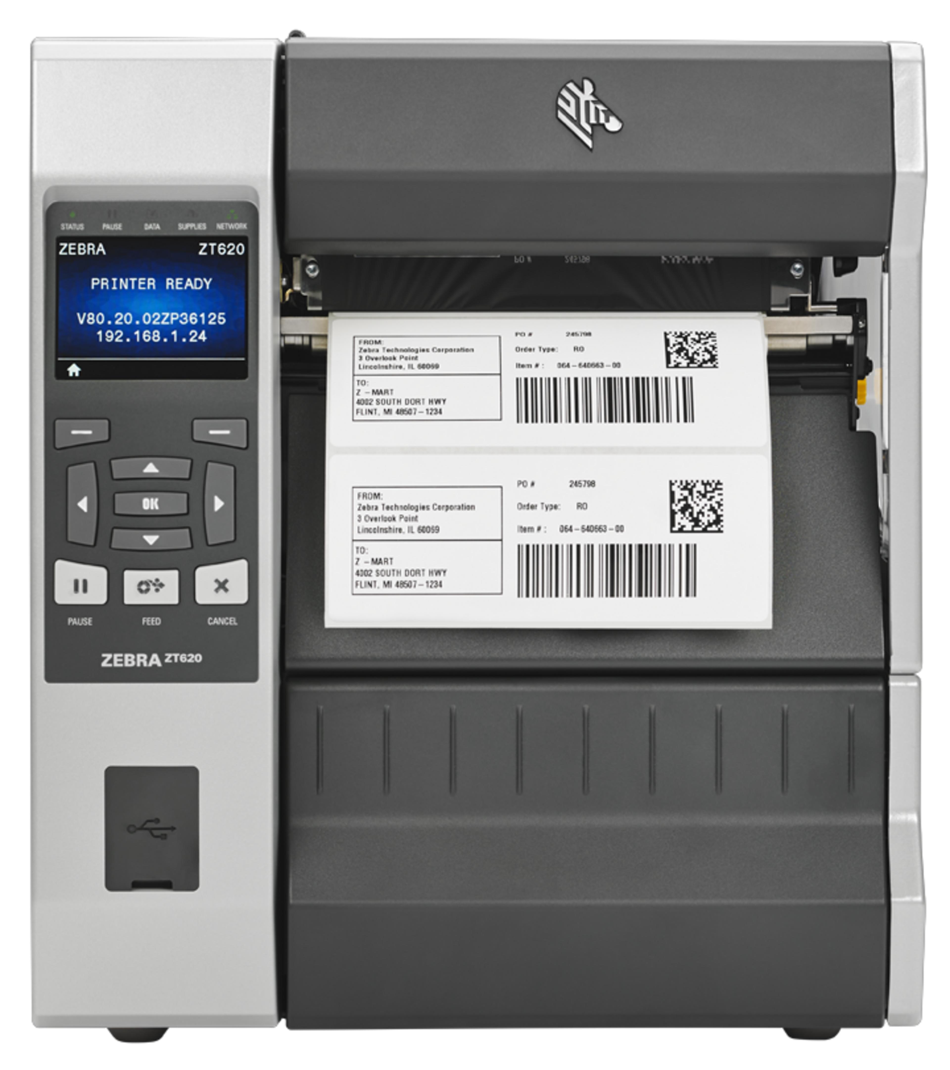 Zebra ZT620 300 dpi Bluetooth Drucker