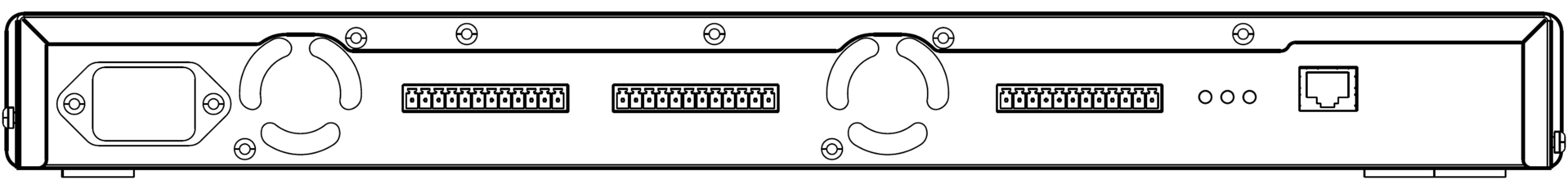 AXIS 291 videószer. rack 482,6 mm (19")