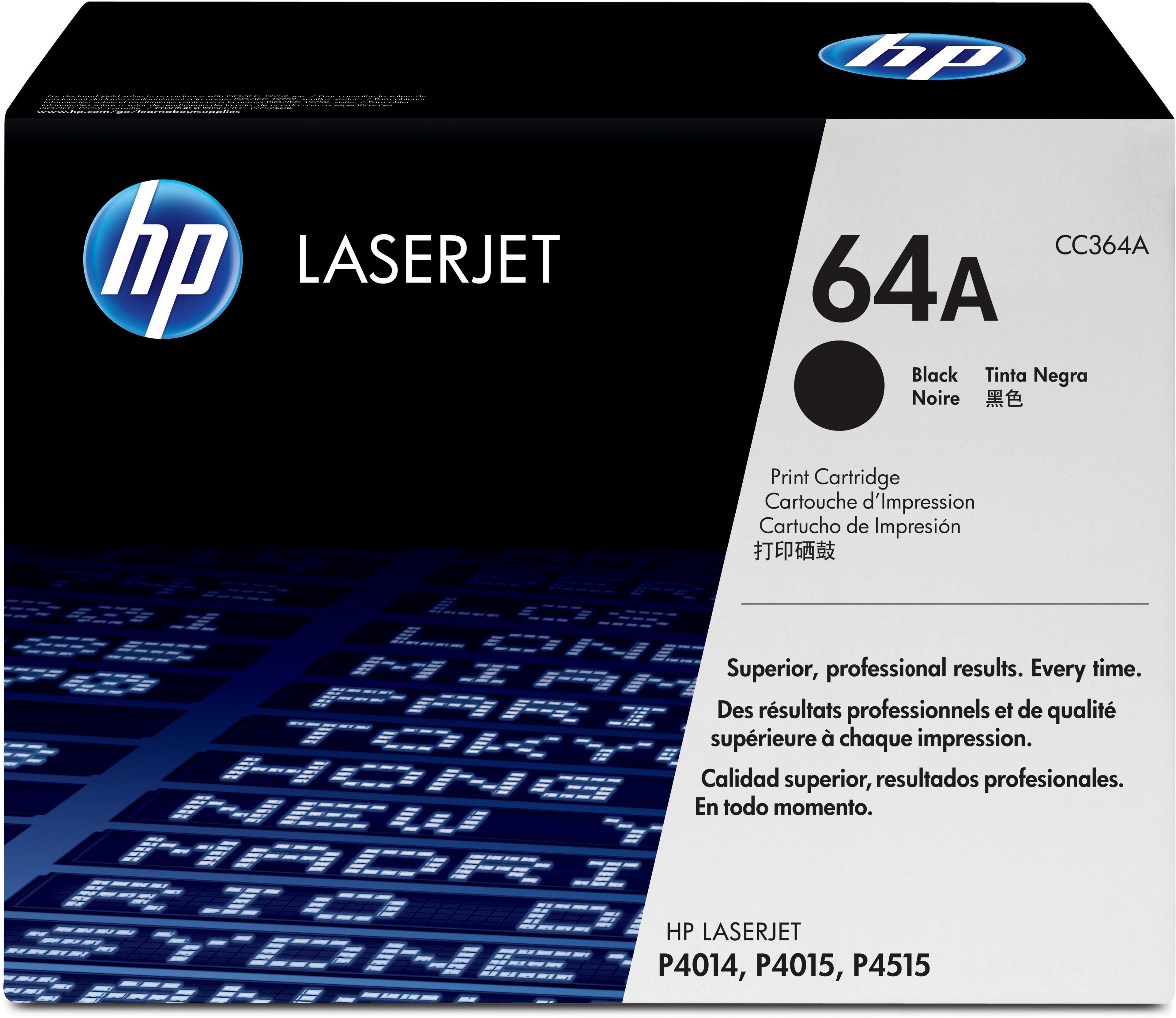 HP 64A toner fekete