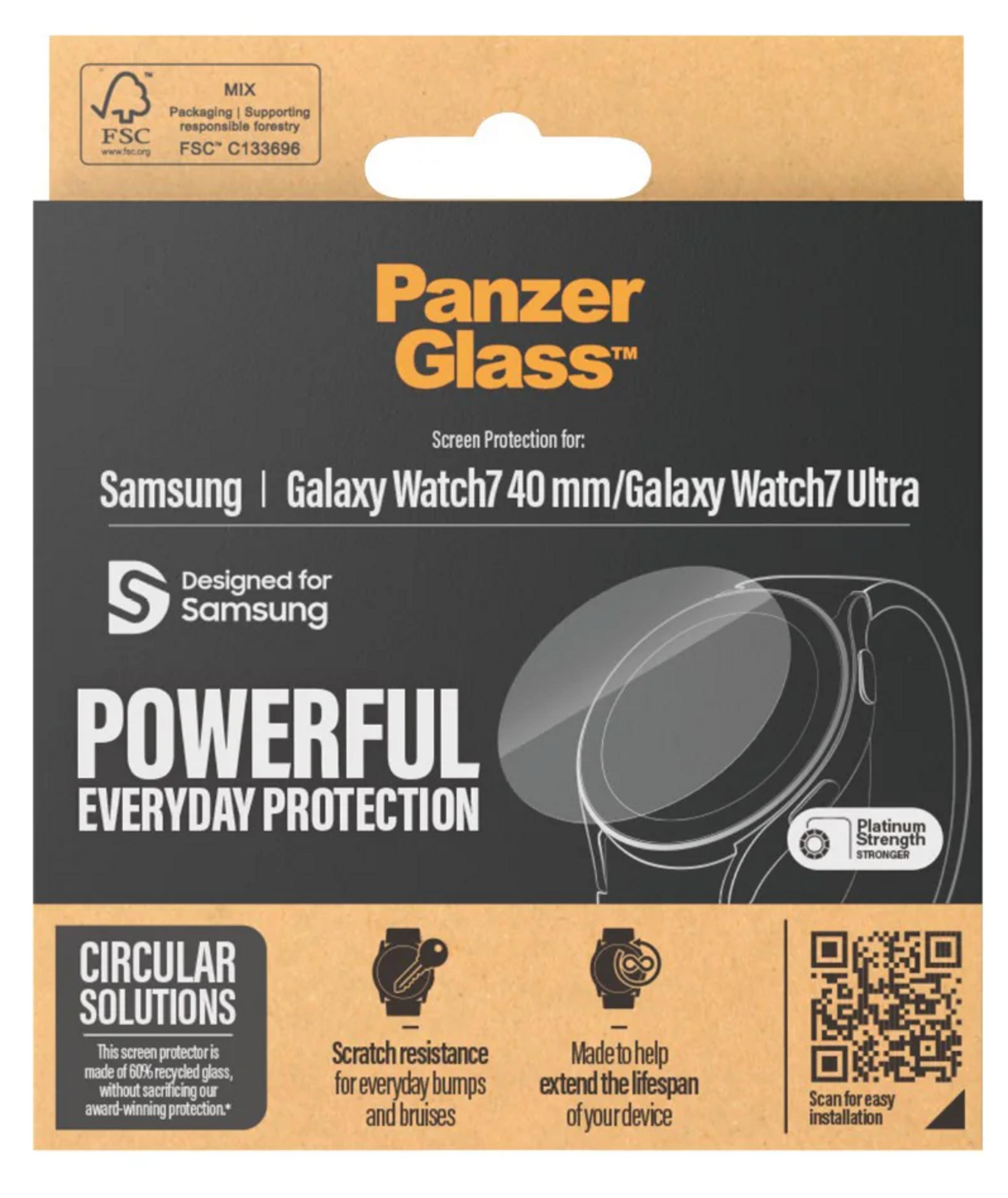 PanzerGlass Galaxy Watch7/Ultra 40mm UWF