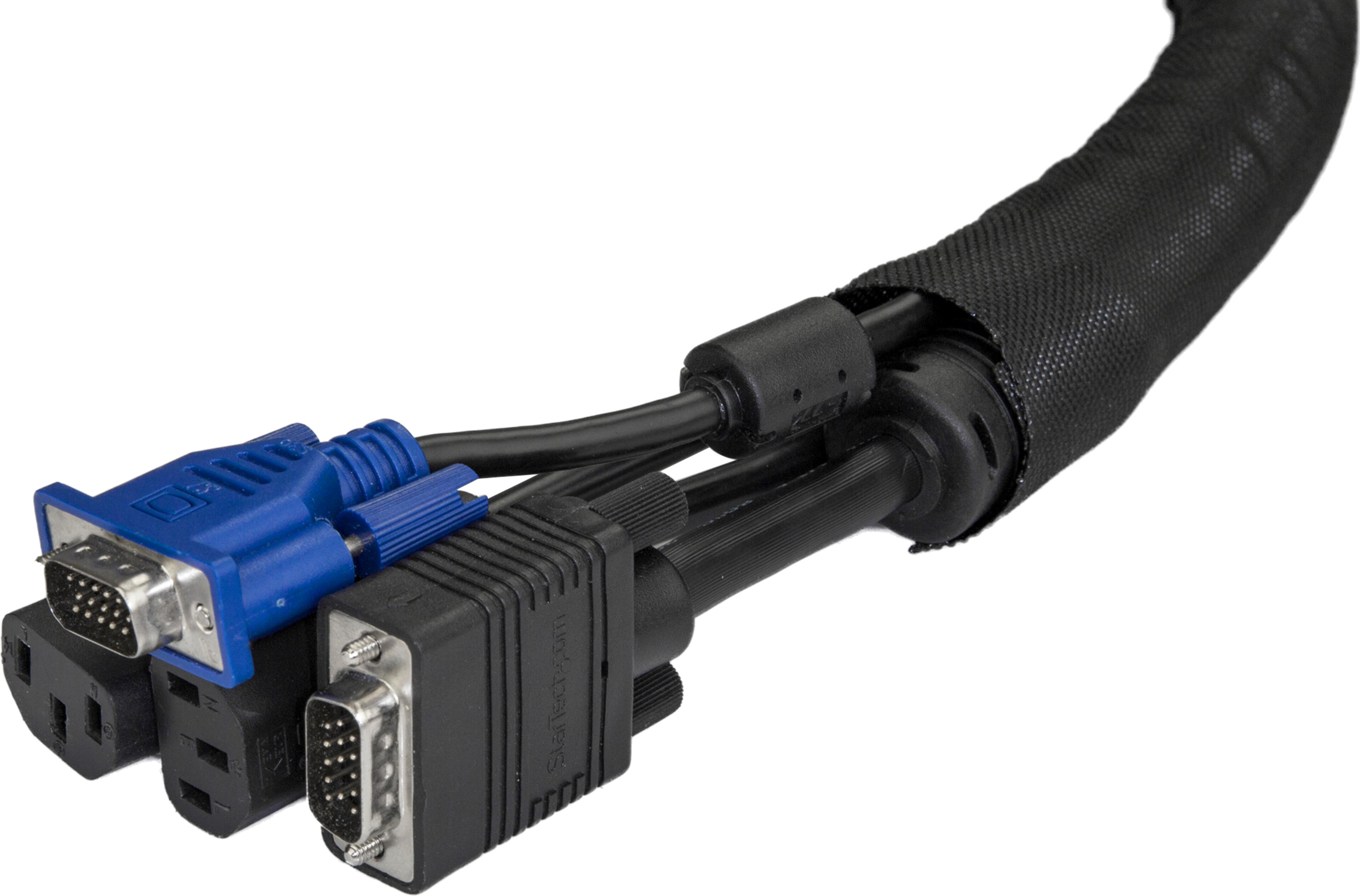 Fabric Tube 2m Black