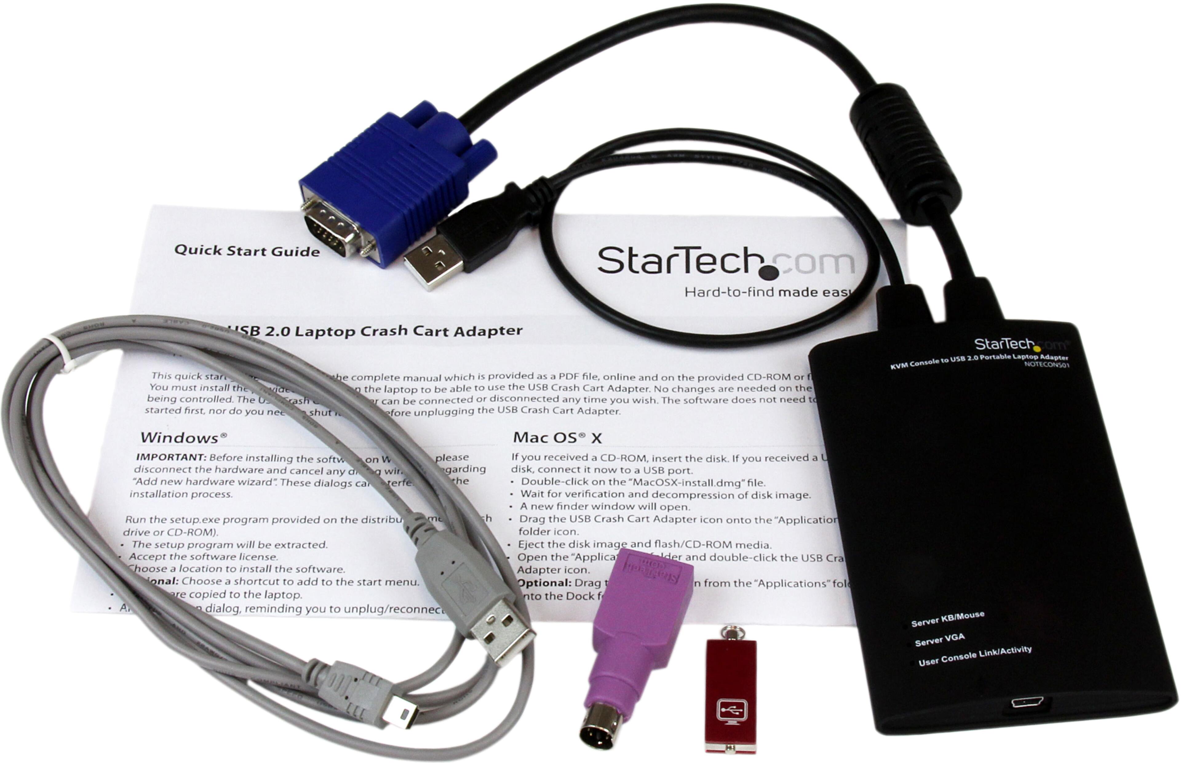 StarTech Notebook Console KVM Adapter
