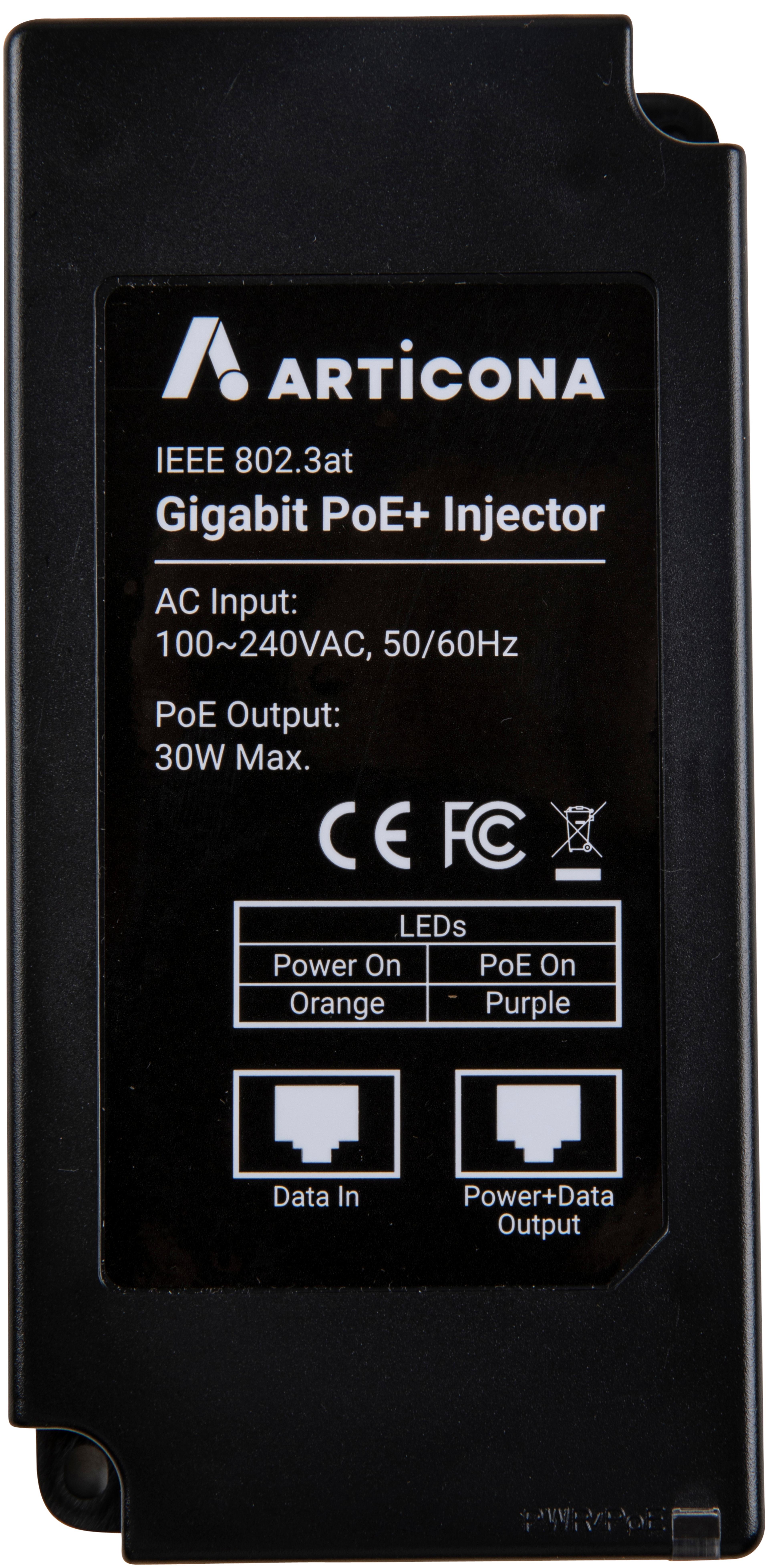 ARTICONA Gigabit PoE+ Injector