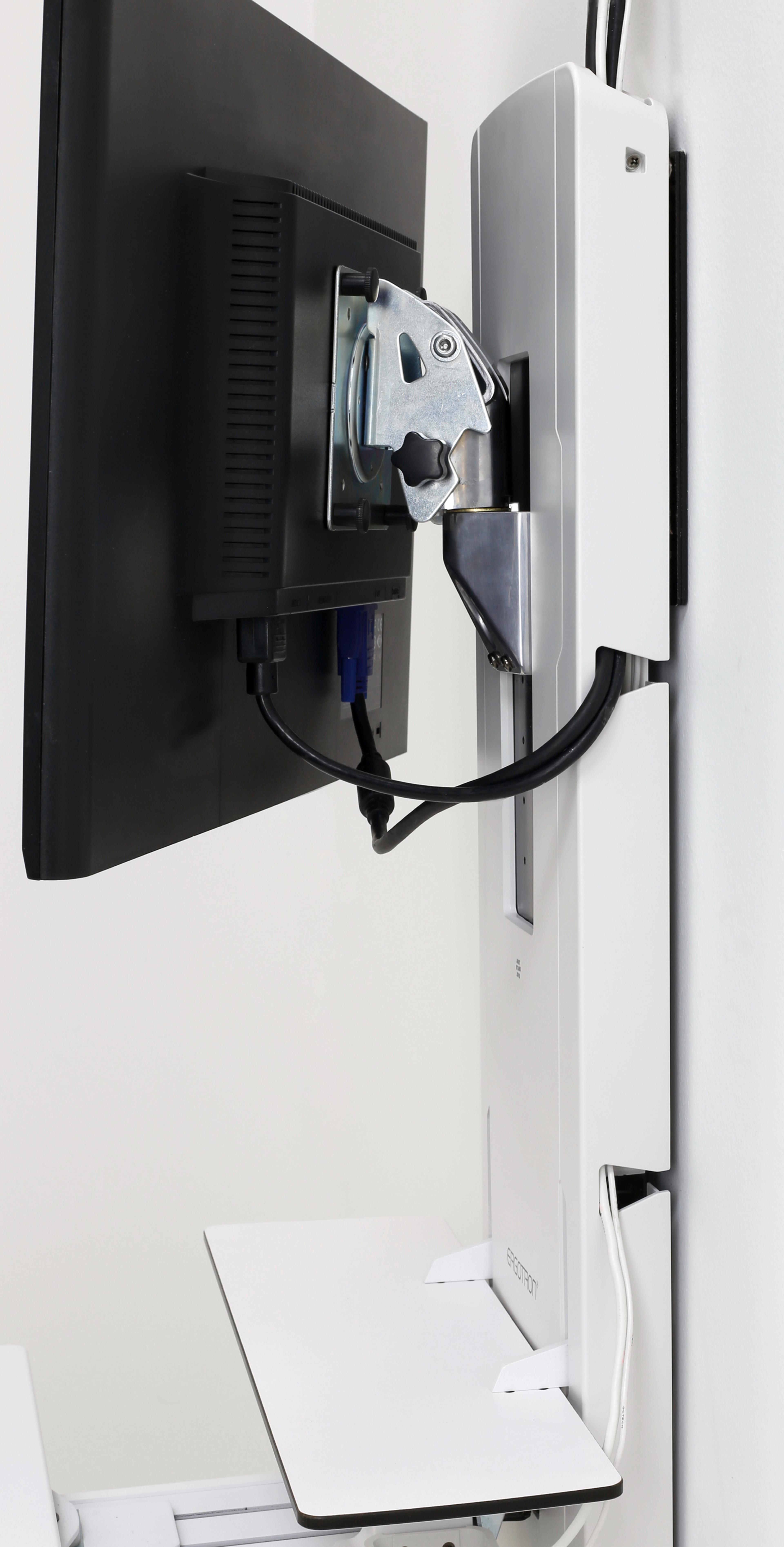 Ergotron SV Sitz-Steh-Wandarbeitsplatz