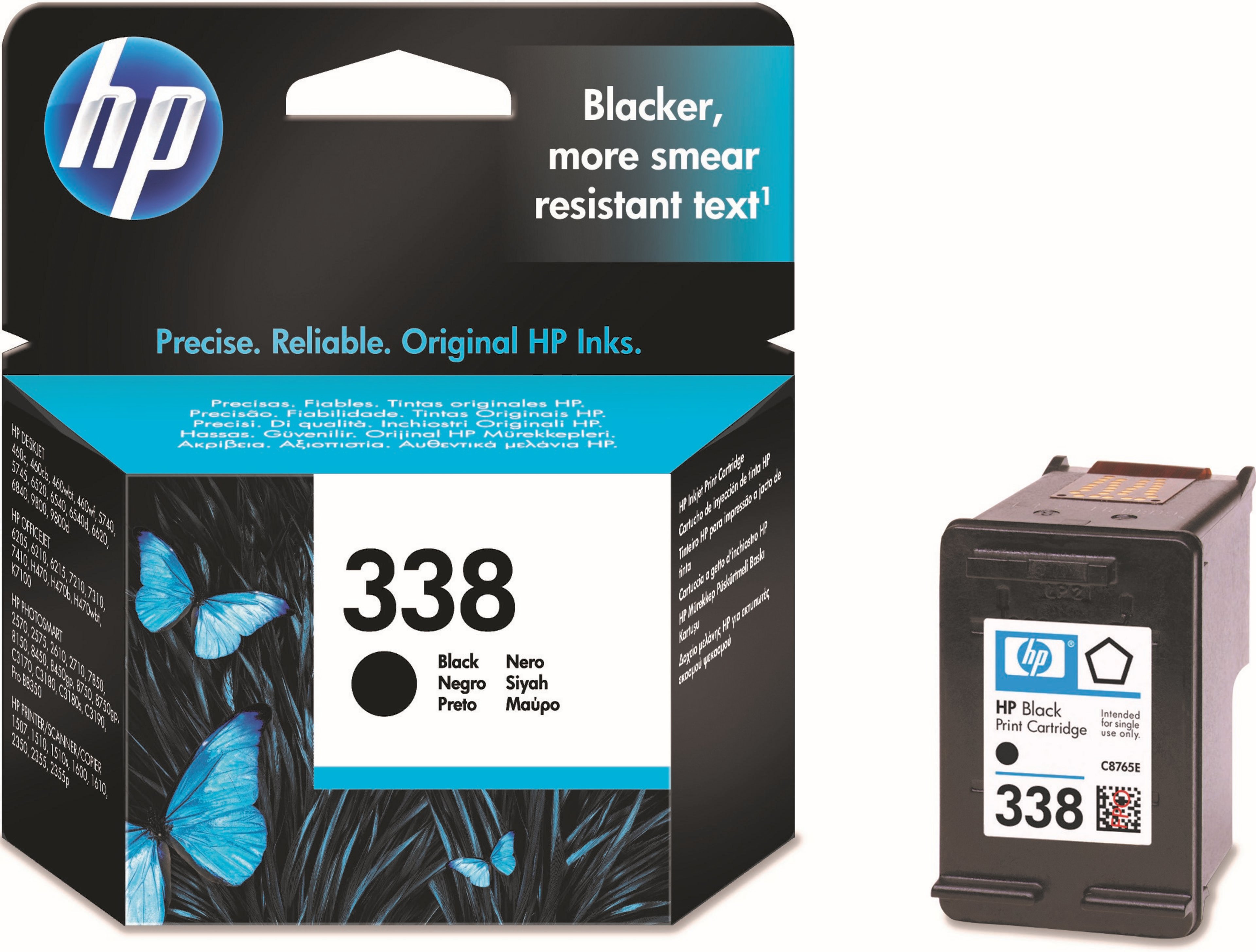HP 338 Tinte schwarz