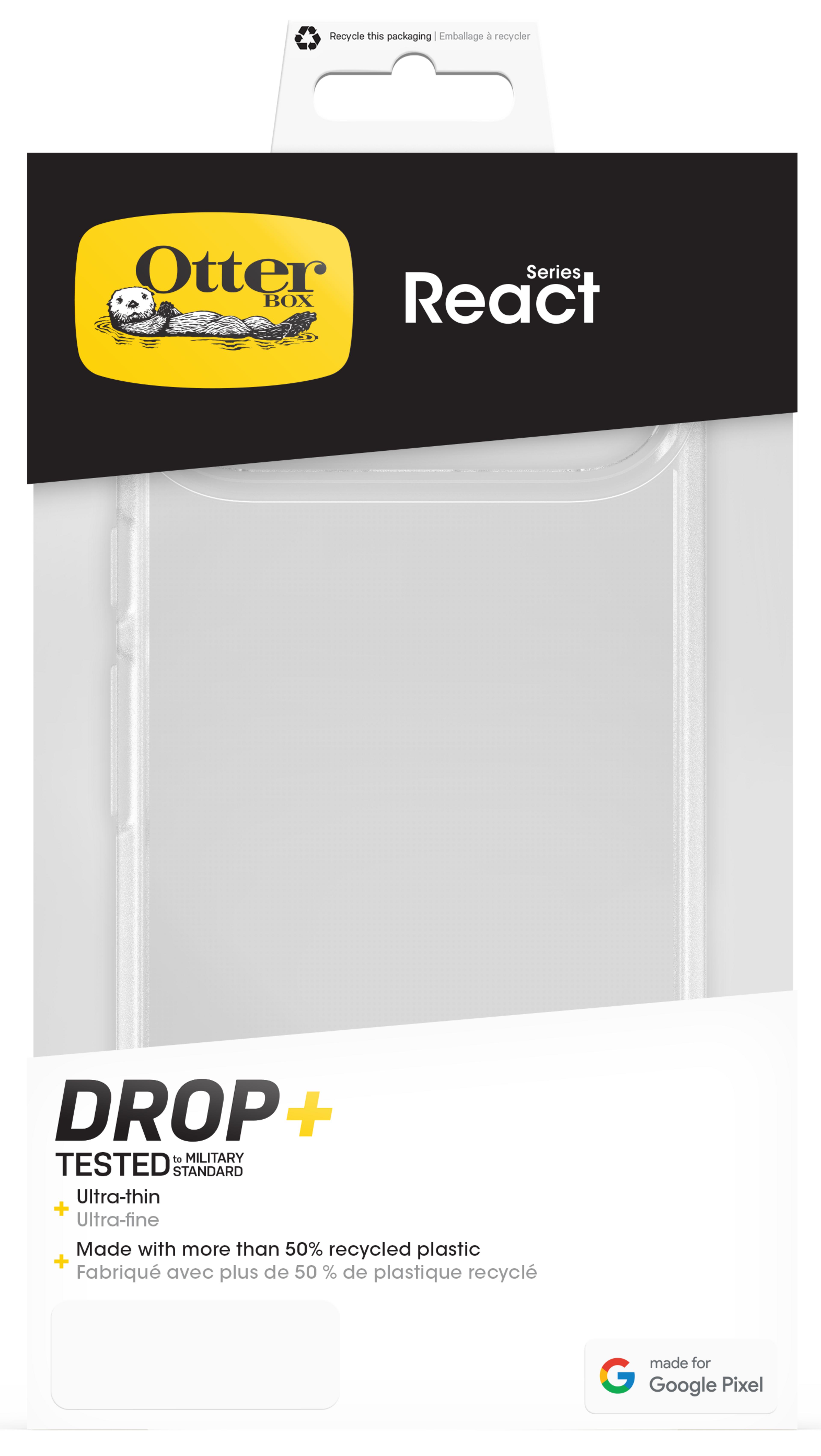 OtterBox React Pixel 9 Pro XL Case Clear