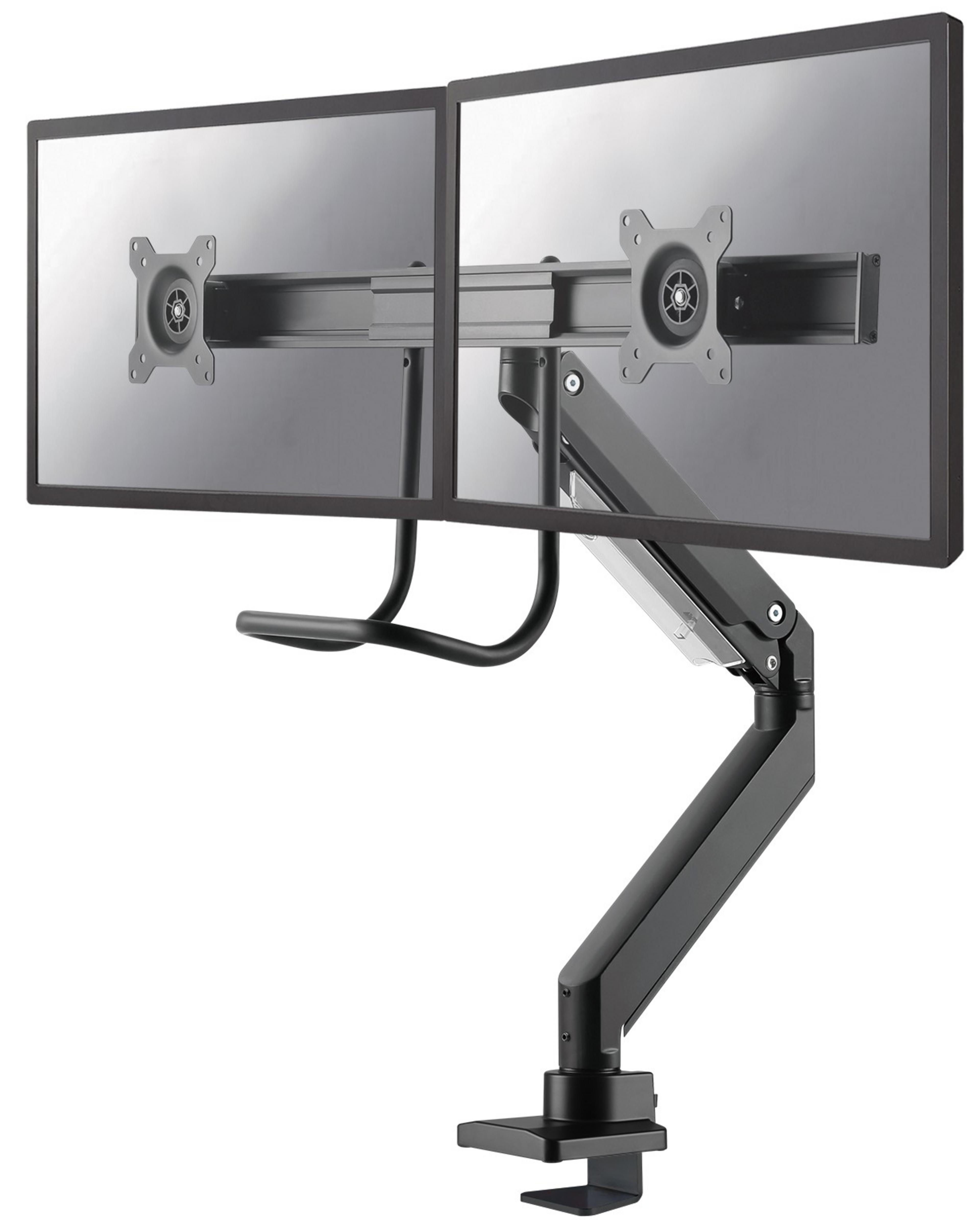 Neomounts Dual Crossbar Monitor Arm Desk