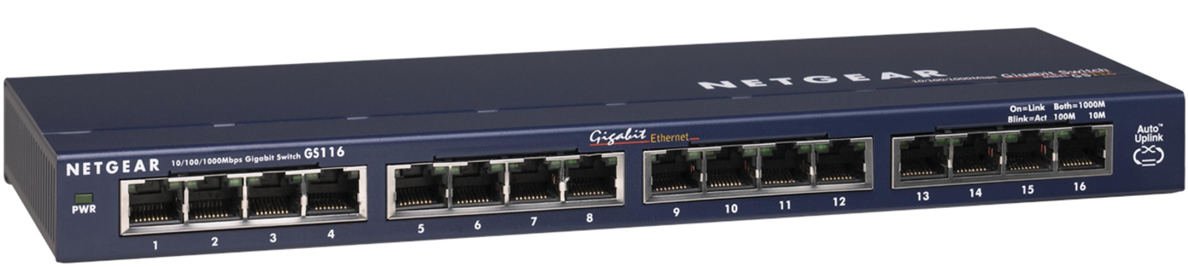 NETGEAR Przeł. ProSAFE GS116 Gigabit