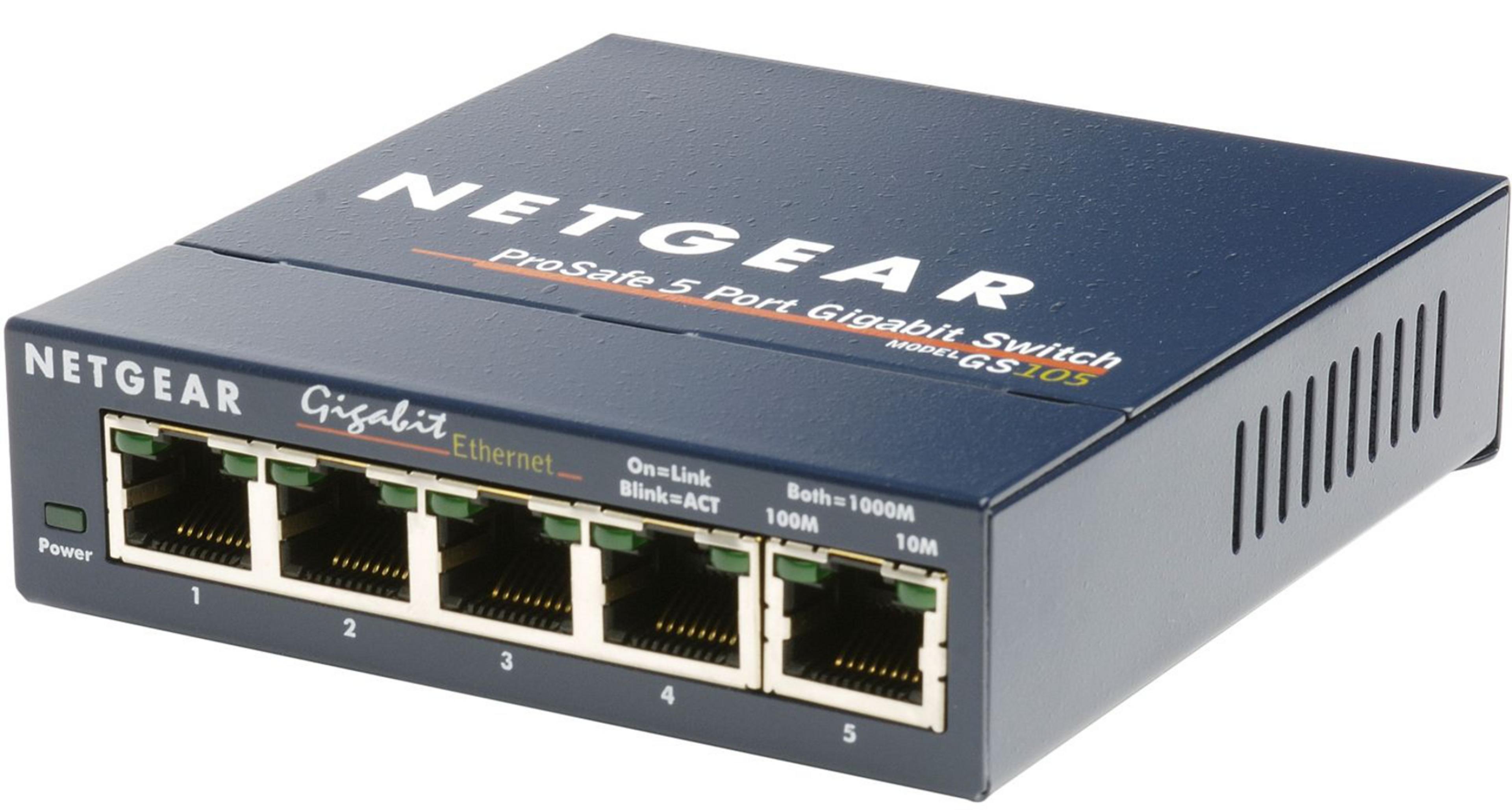 Switch Netgear ProSAFE GS105