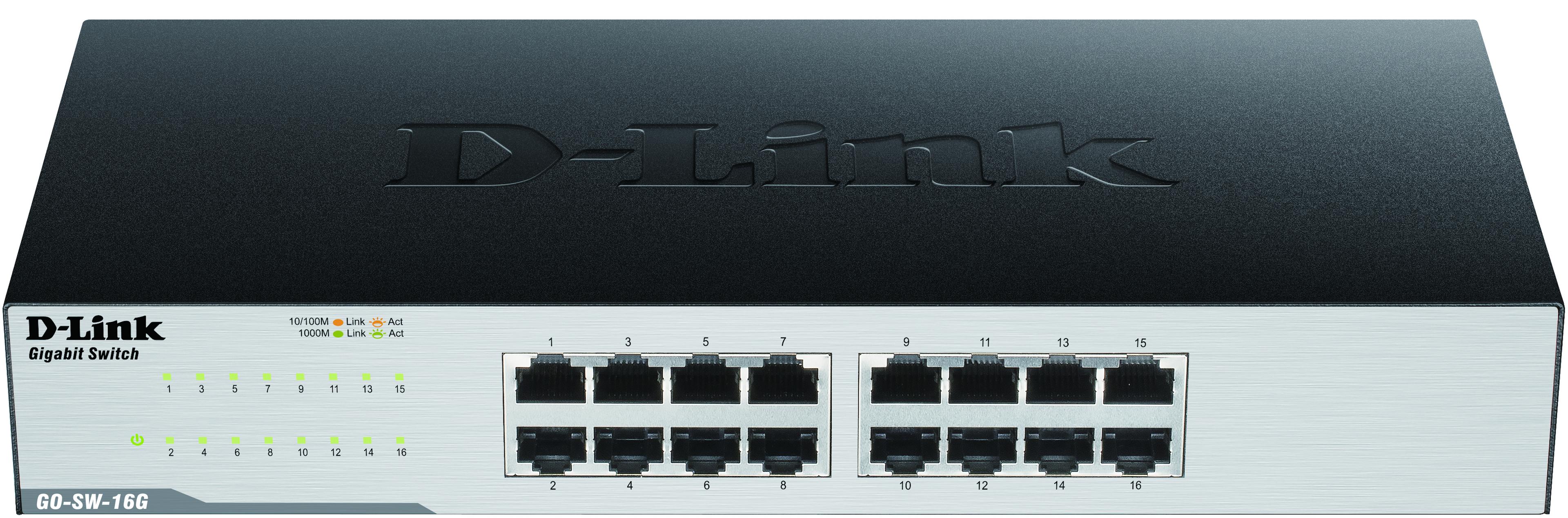 D-Link GO-SW-16G Switch
