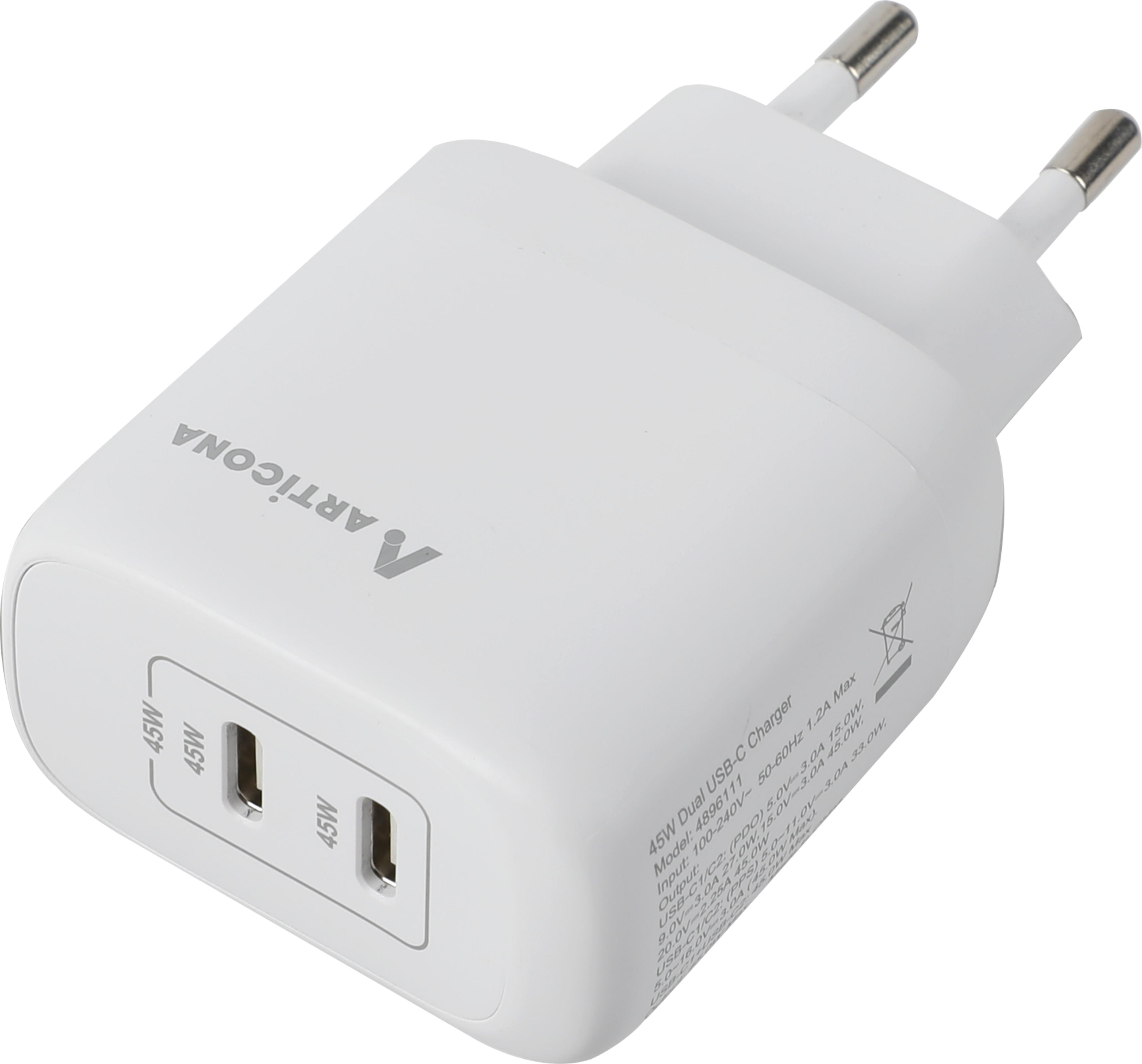 ARTICONA 45 W 2x USB-C töltőadapter