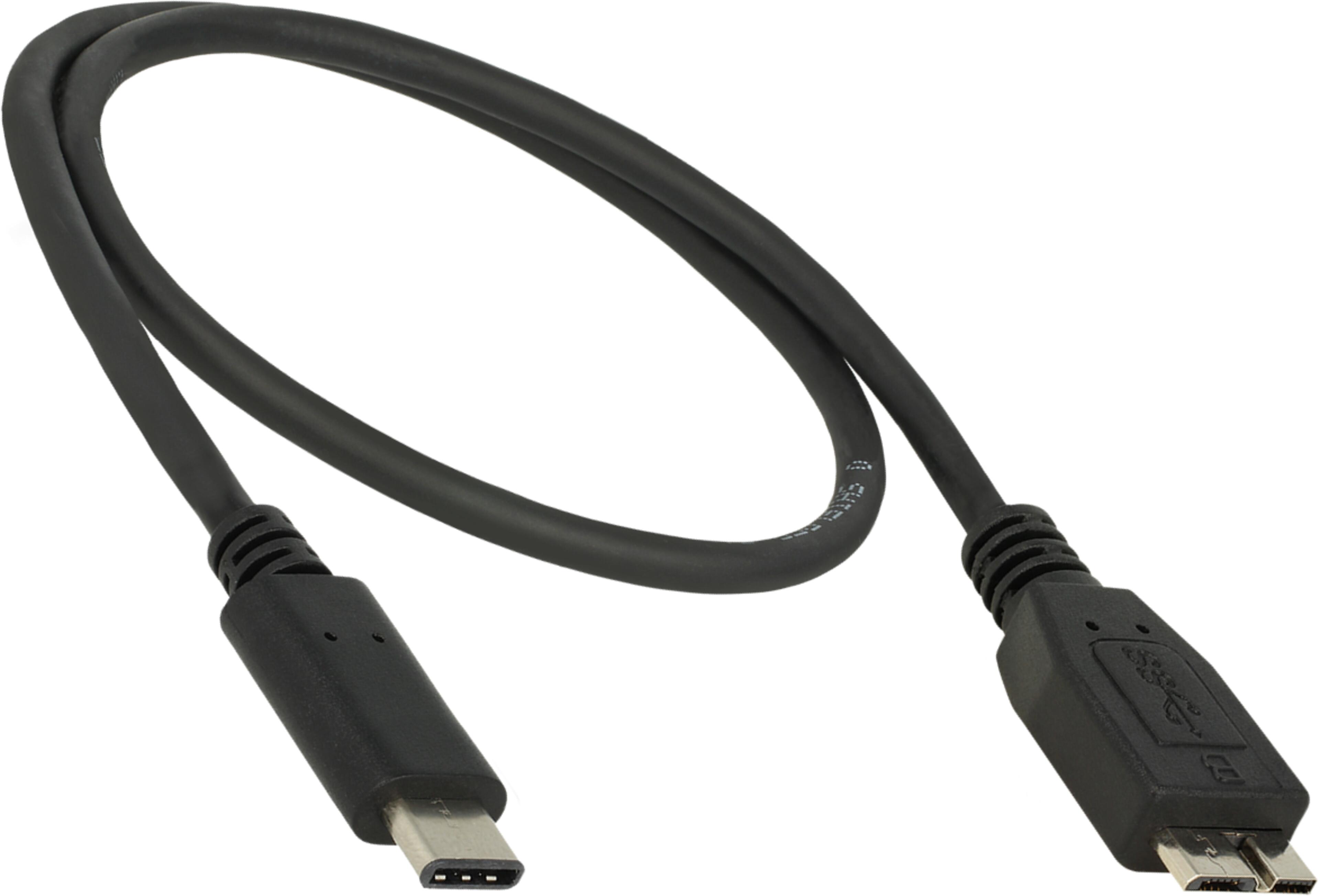 Delock USB Cable Type-C - Micro B 0.5m