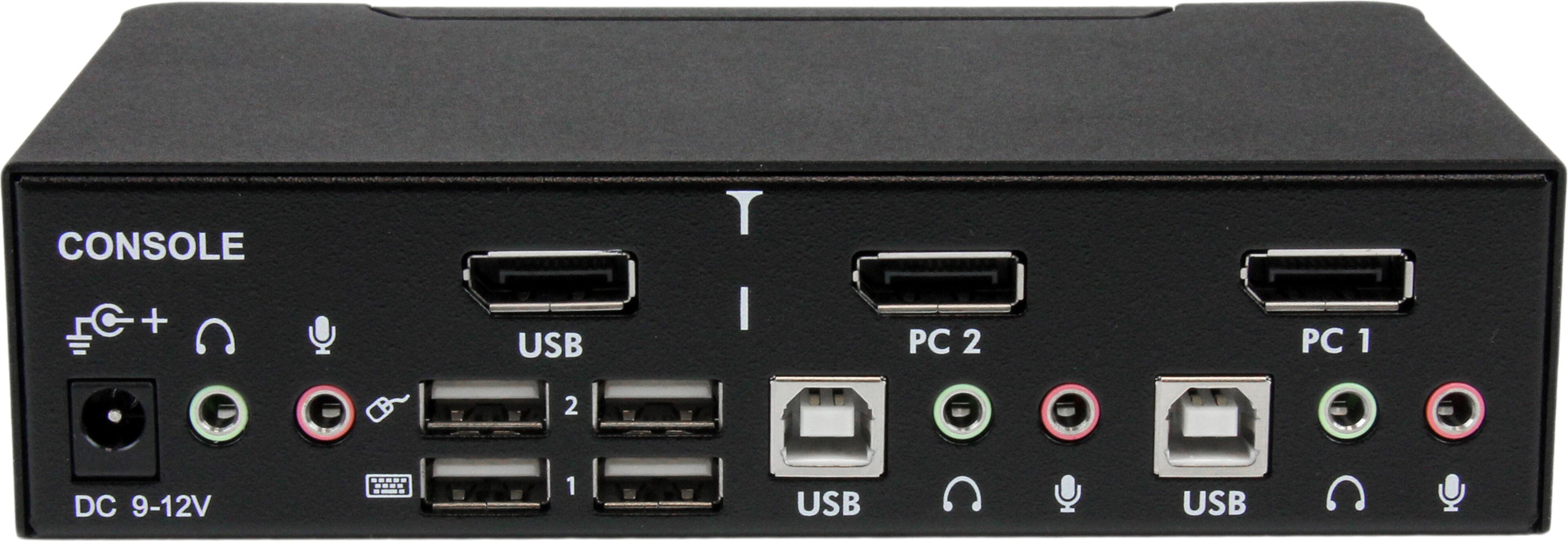 StarTech KVM-Switch DisplayPort 2-Port