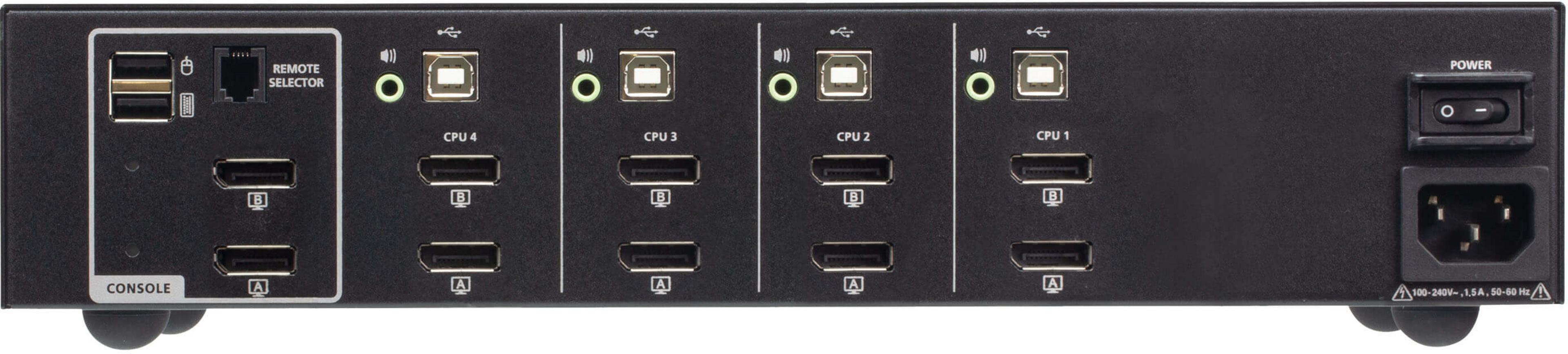 Switch KVM ATEN SecureDP DualHead 4ports