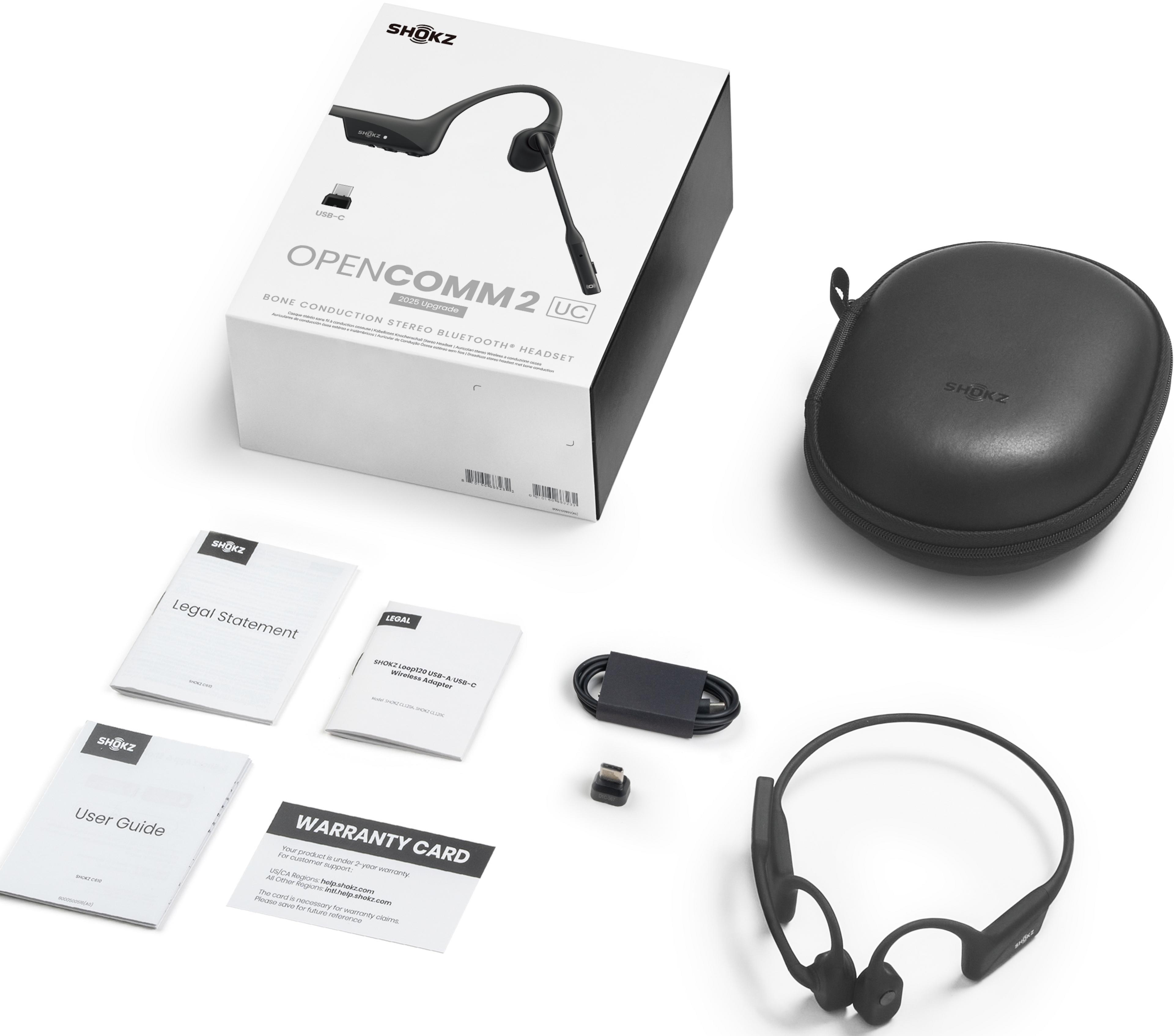 Shokz OpenComm2 UC 2025 Headset