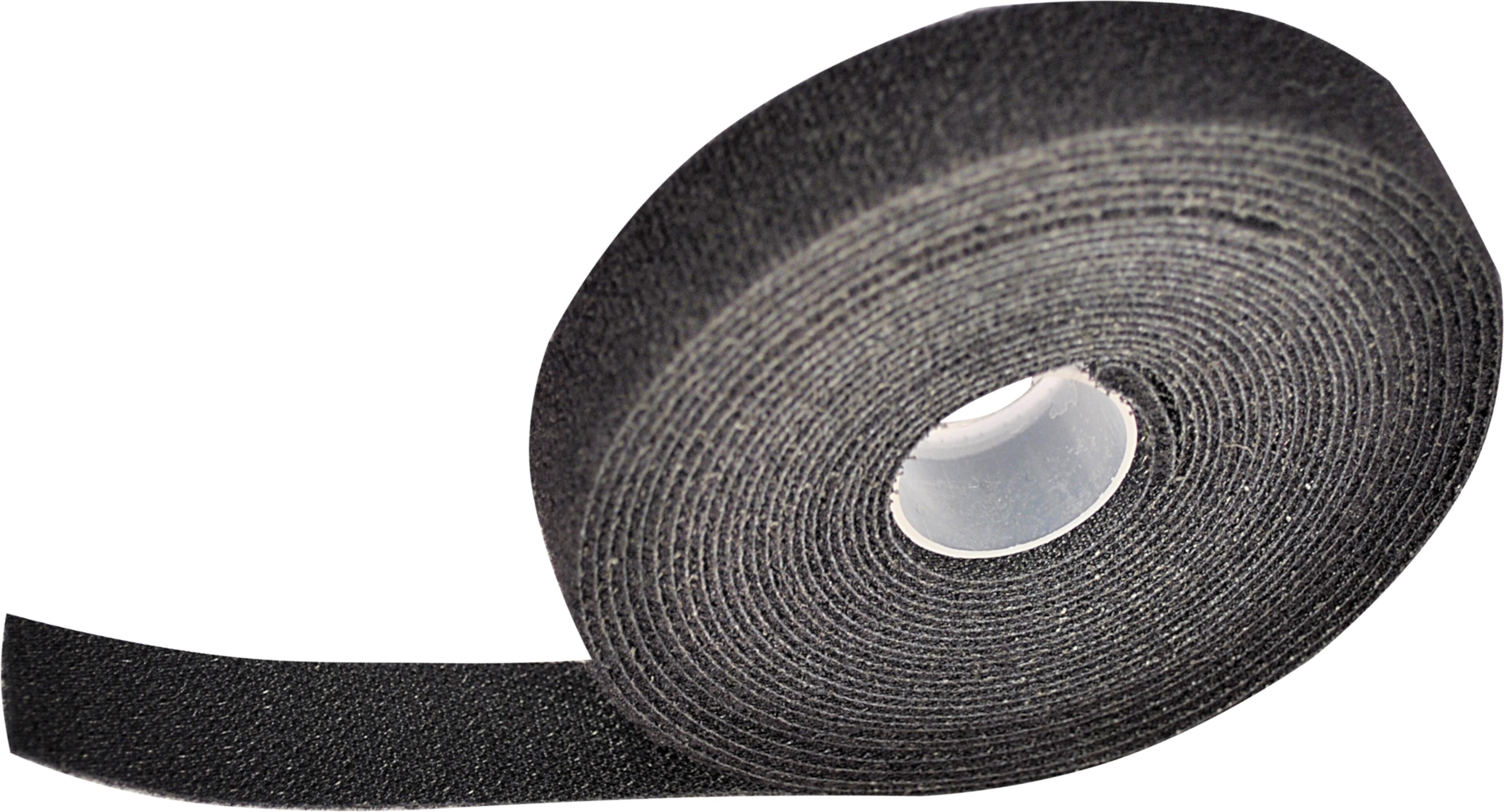 Hook-and-Loop Cable Tie Roll 5m Black