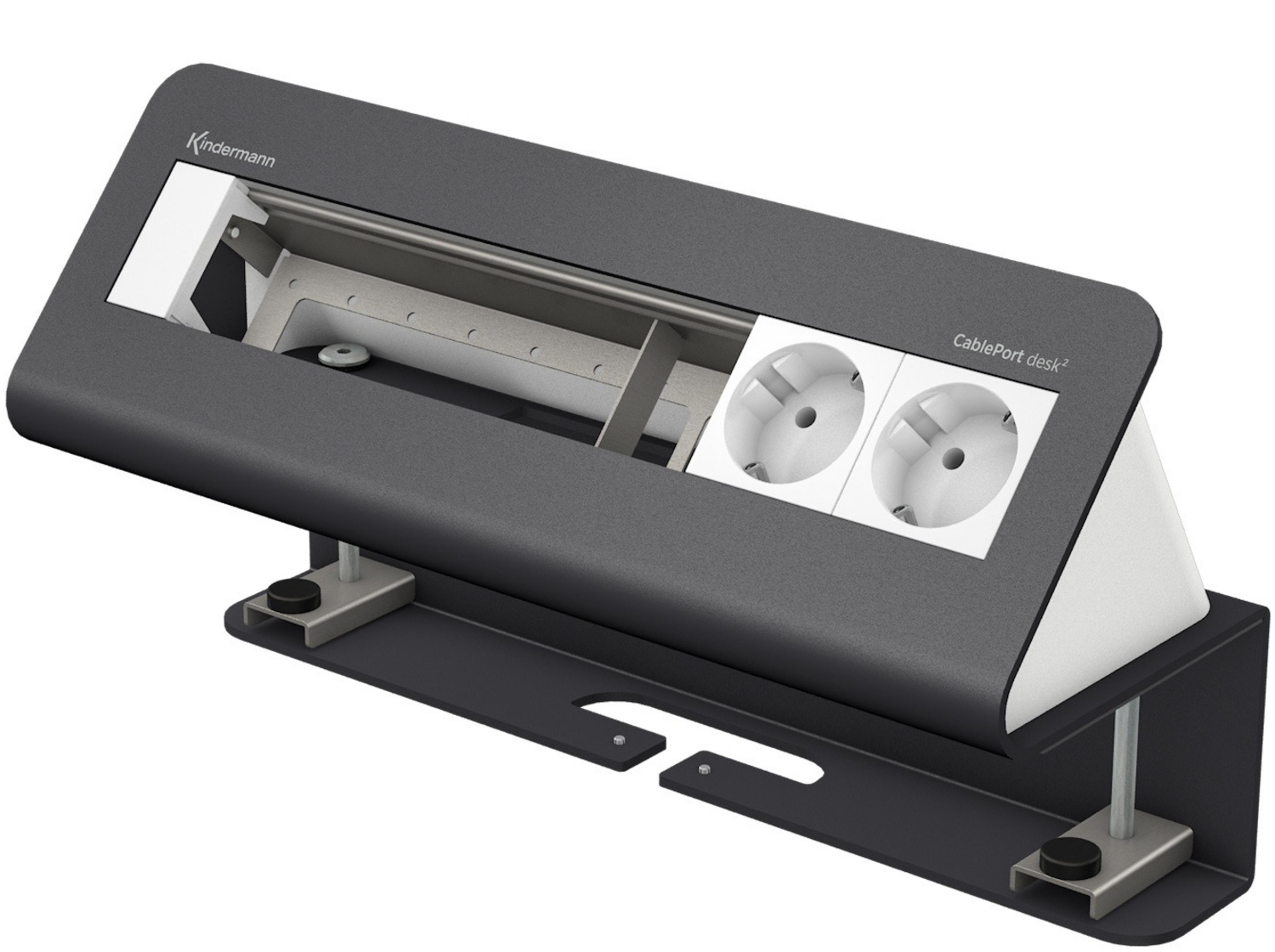 Kindermann CablePort desk² 6-fach