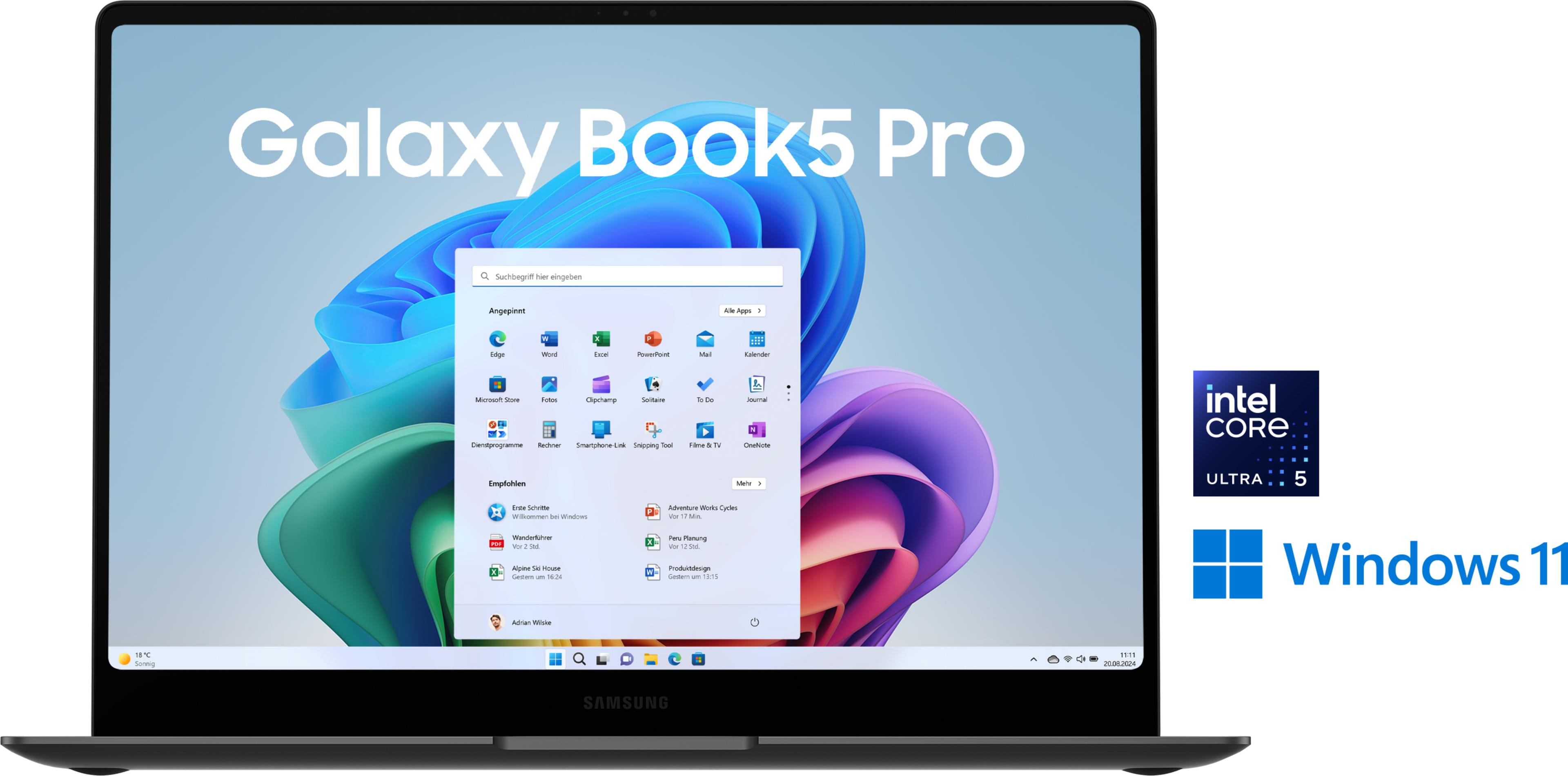 Samsung Book5 Pro 14" U5 16/512GB Grey