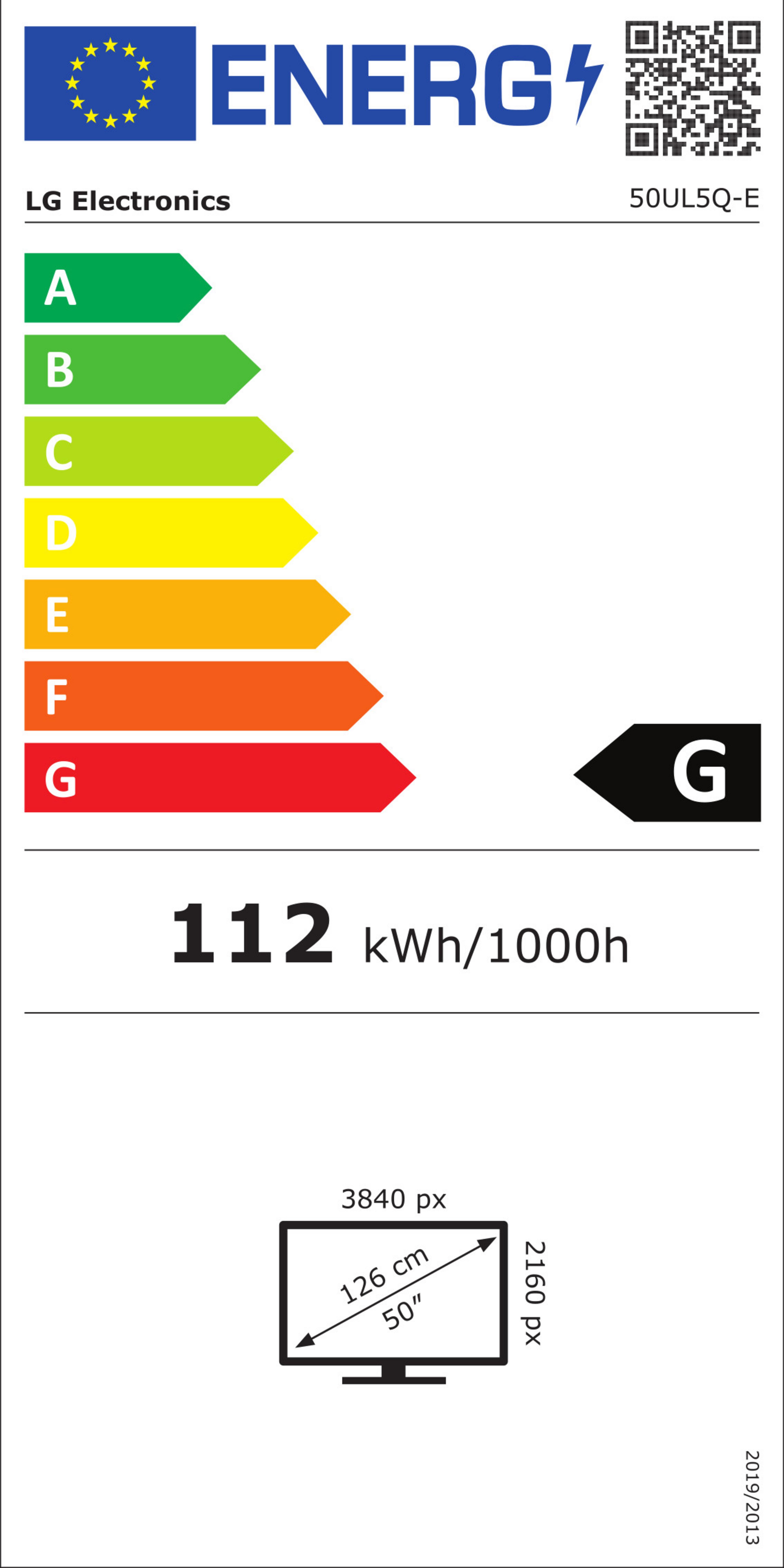 Écran Signage LG 50UL5Q-E