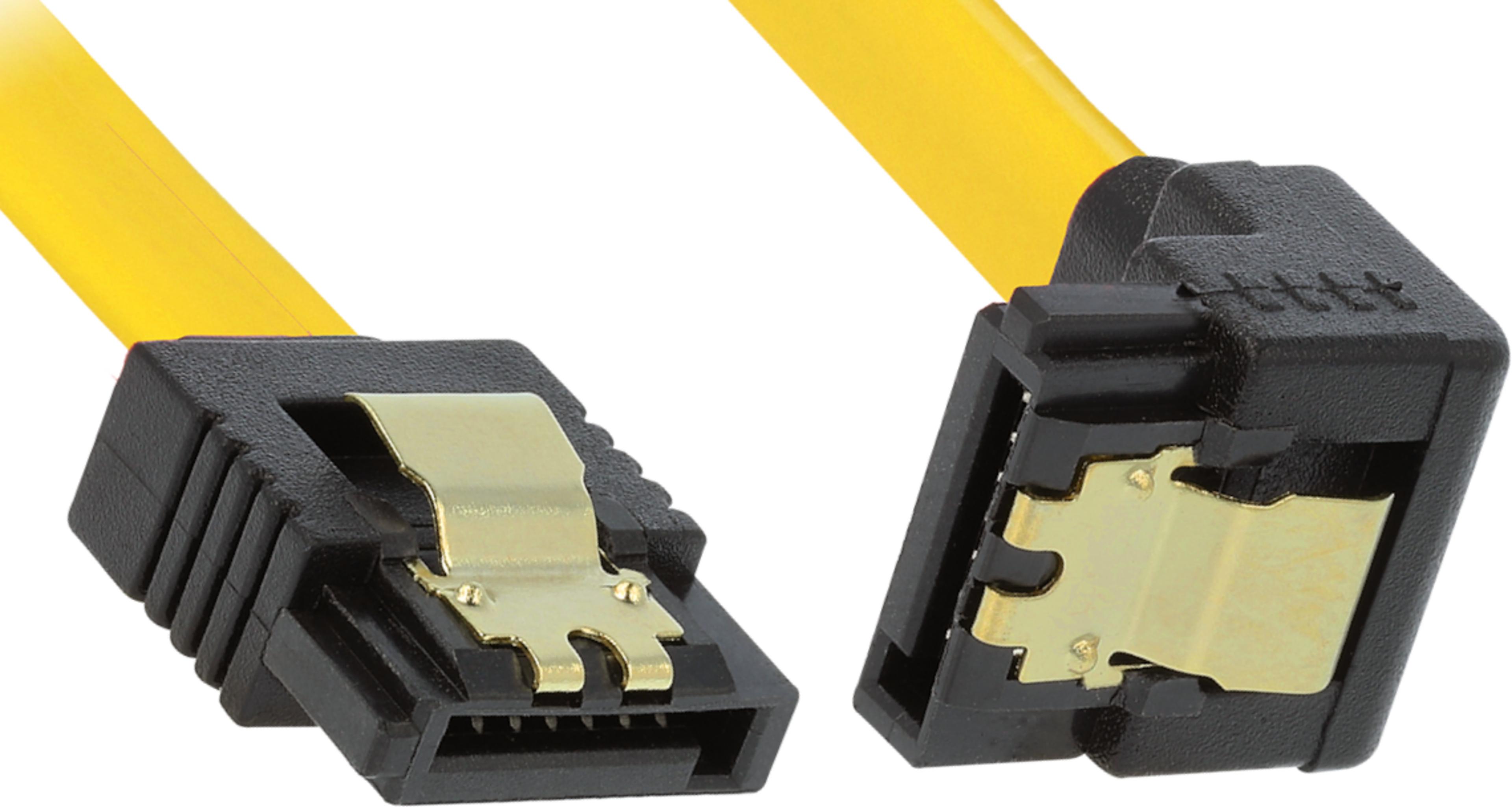 Cable SATA Ma-Ma 90° Down 0.5m