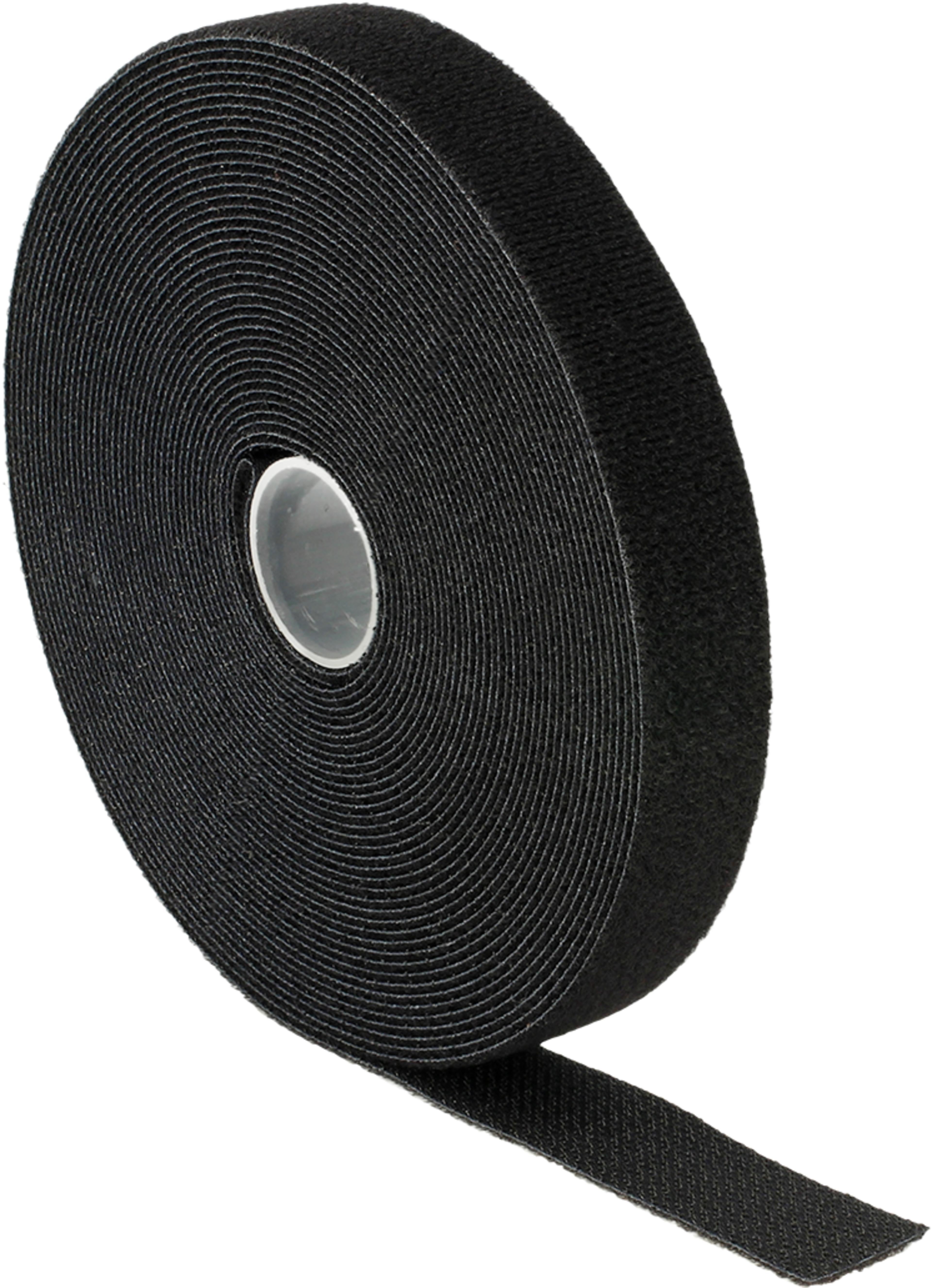 Klett-Kabelbinder Rolle 10000 mm schwarz