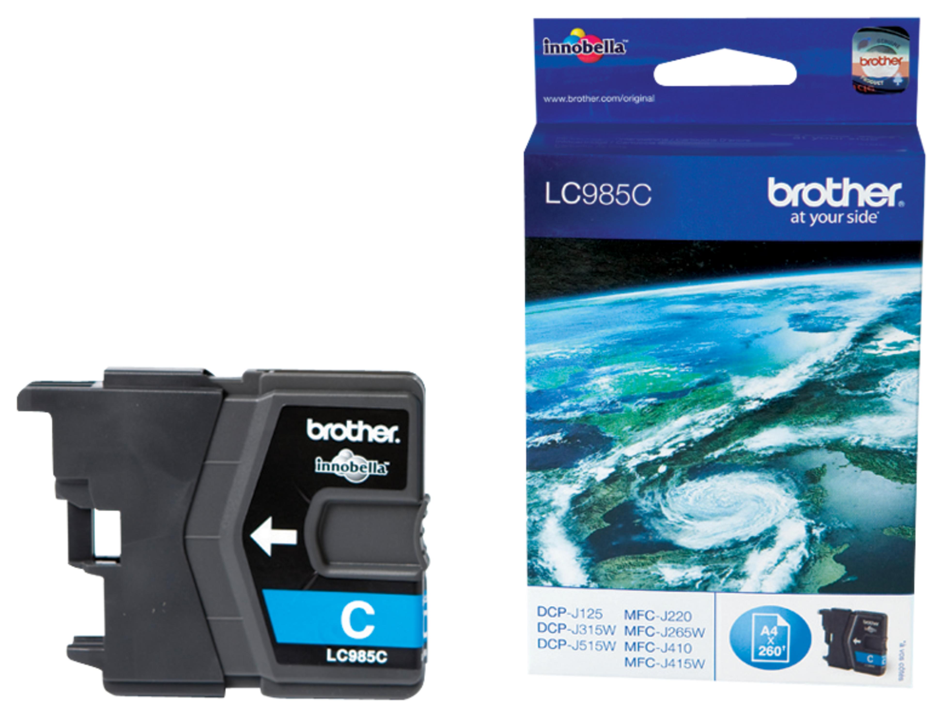 Brother Cartucho de tinta LC-985C cian
