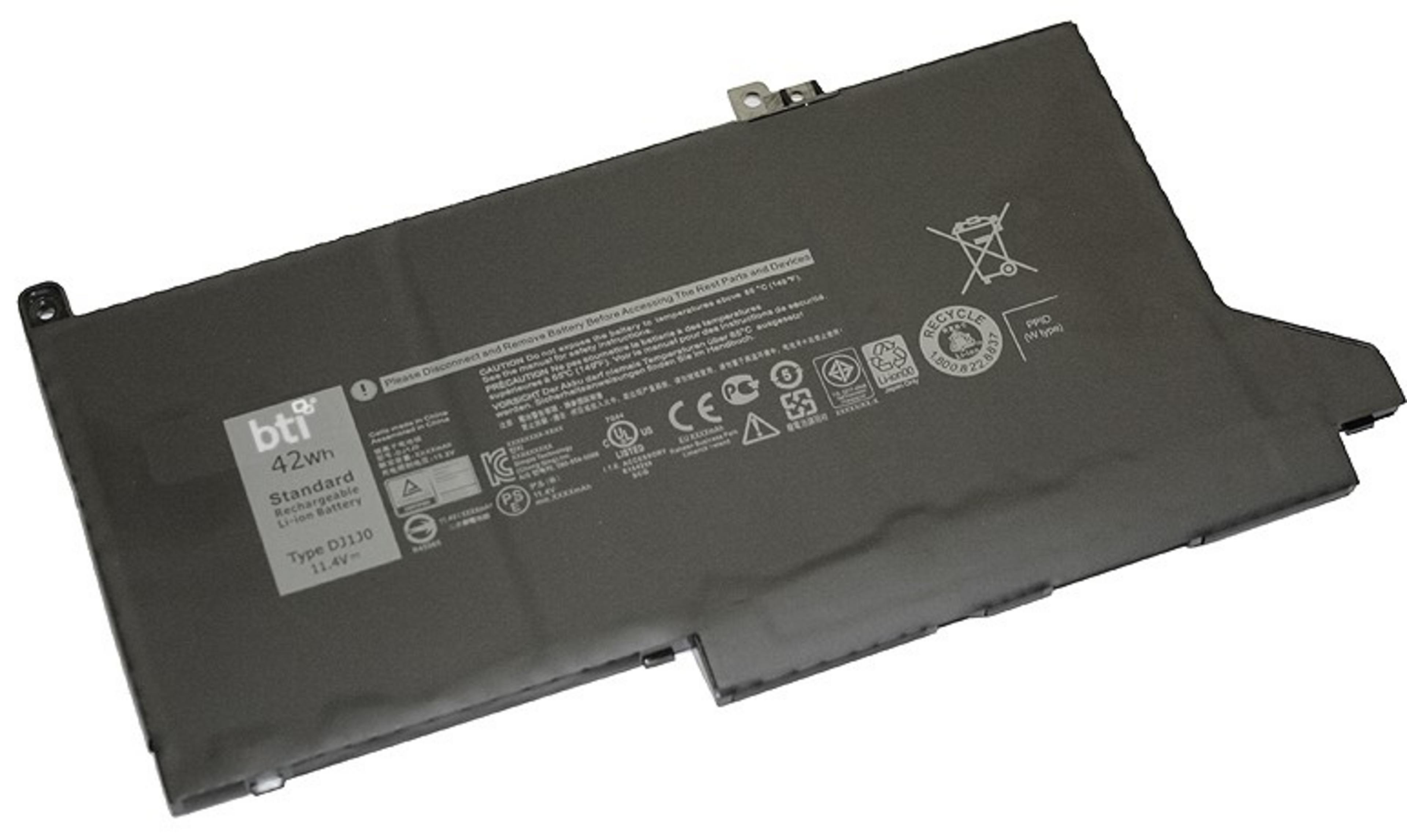 BTI 3 cellás Dell 3680 mAh akku