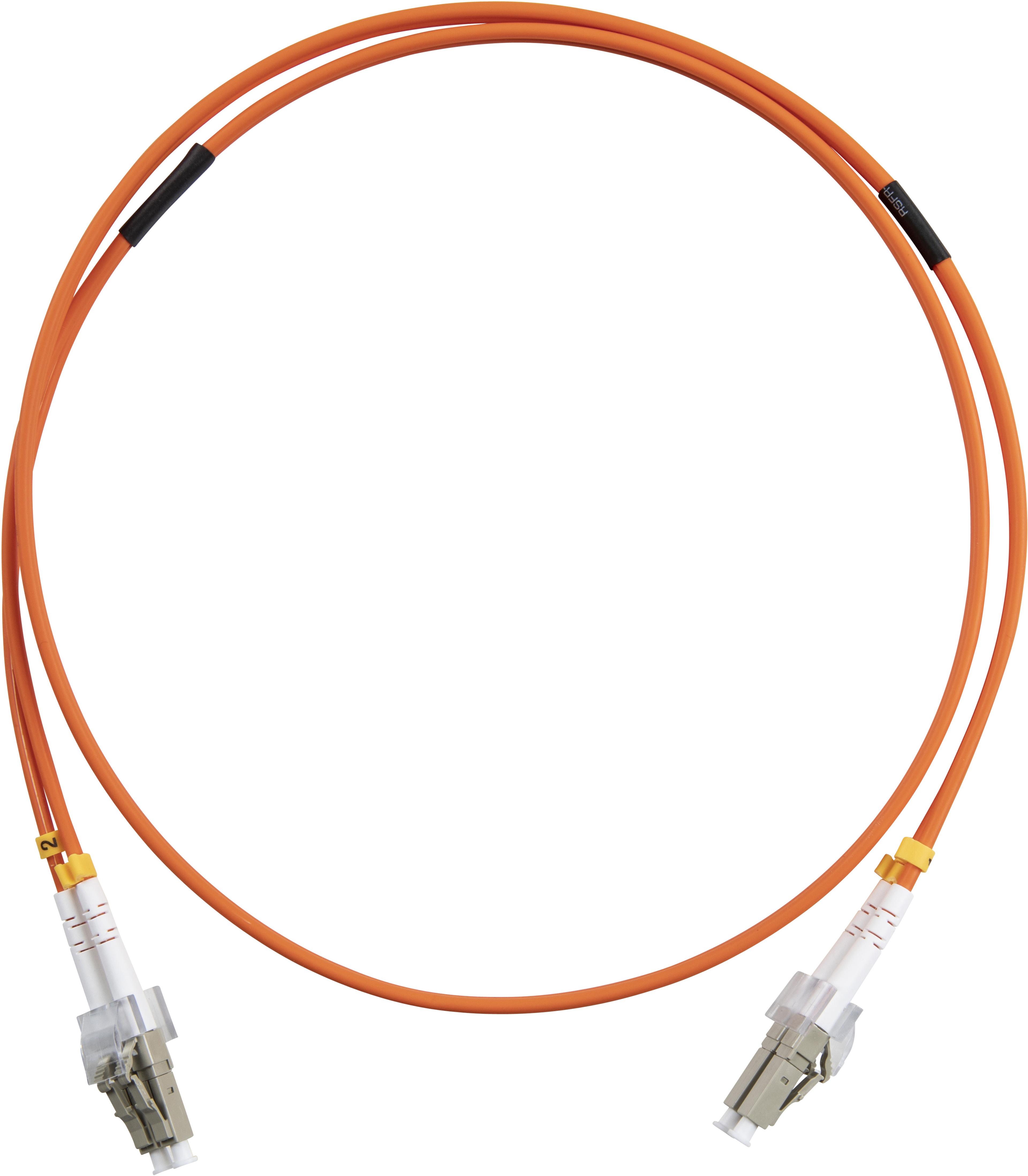 FO Duplex Patch Cable LC-LC 50/125µ 3m