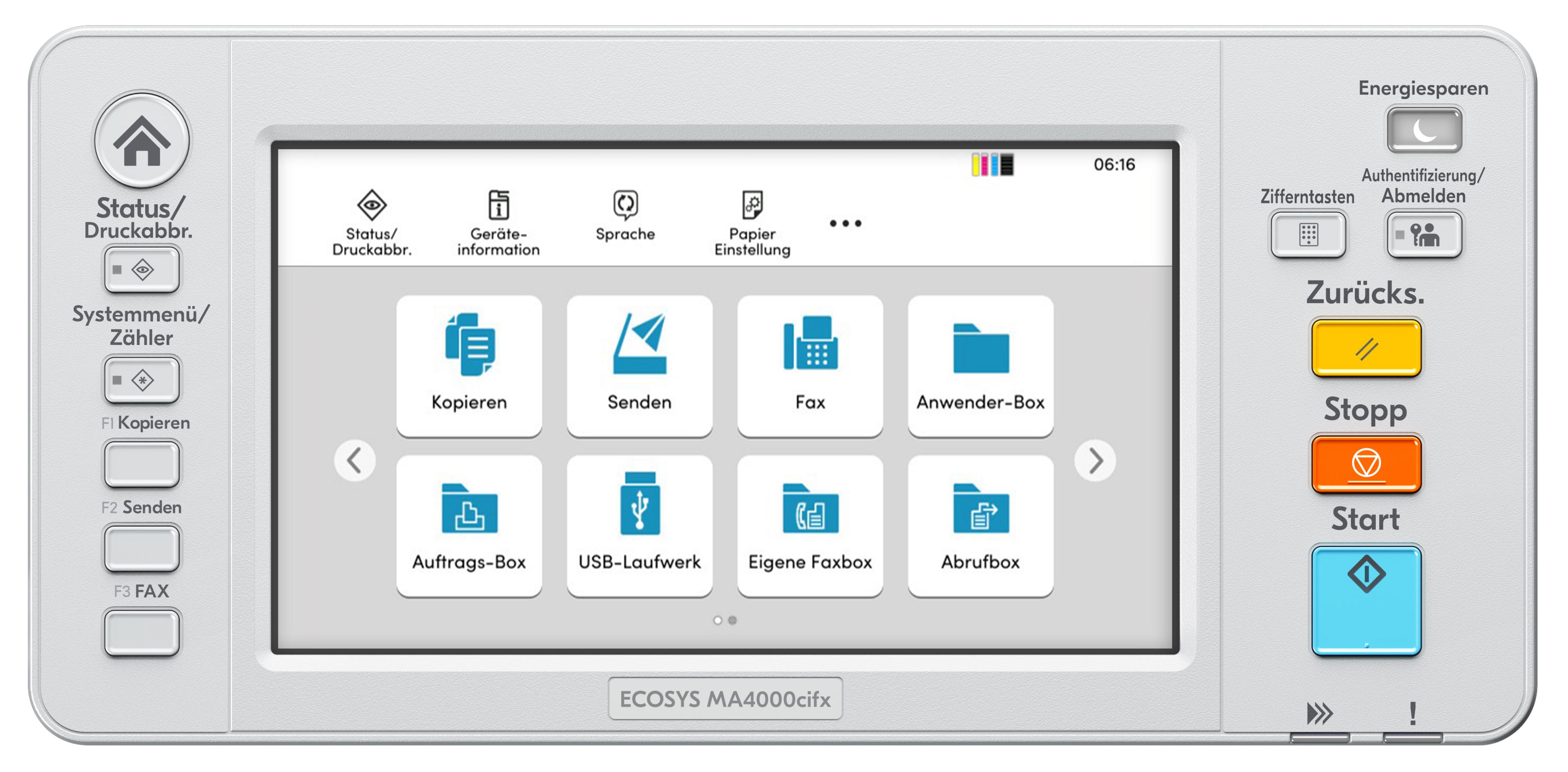 Kyocera ECOSYS MA4000cifx MFP