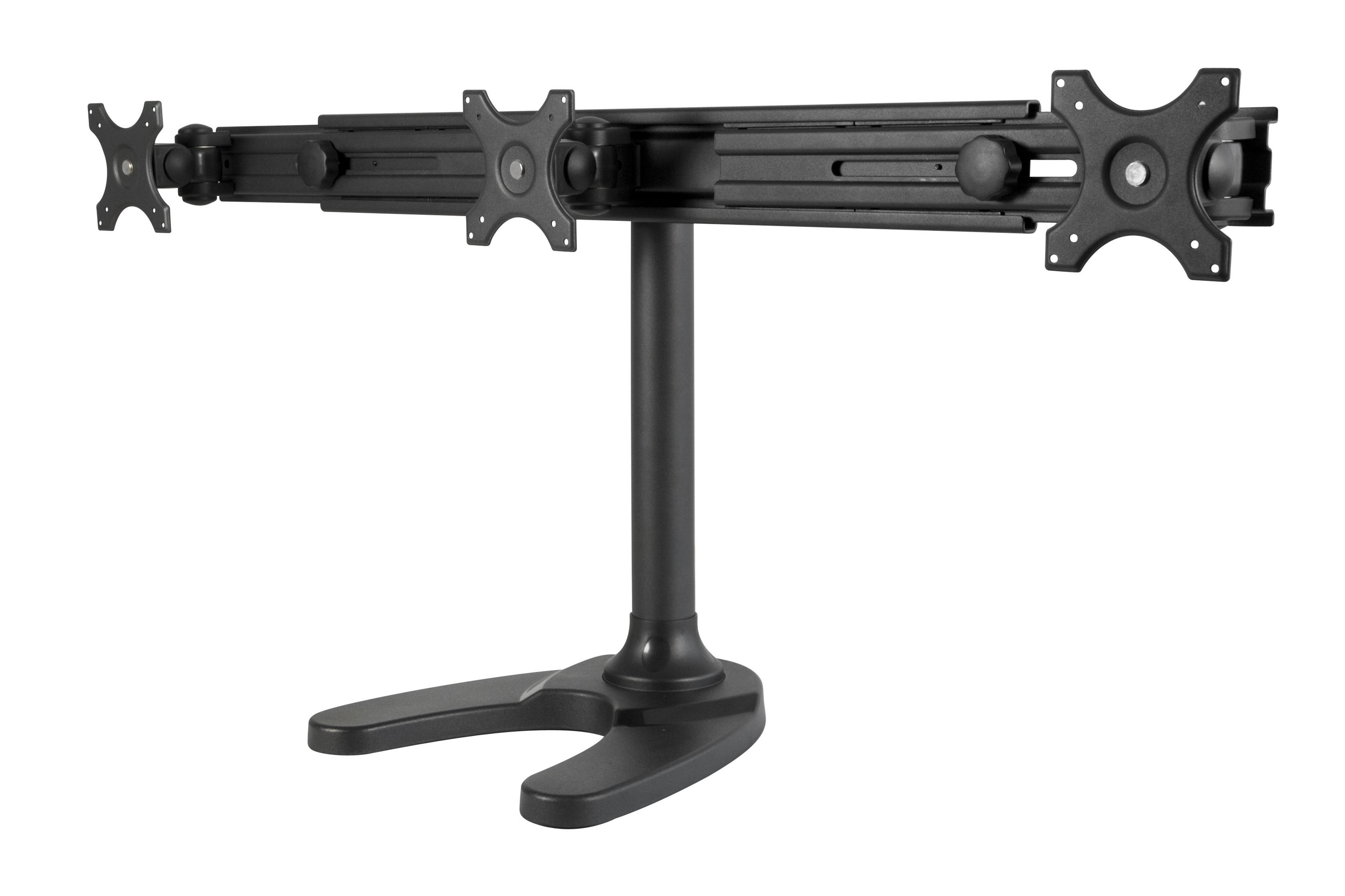 ARTICONA Triple LCD Monitor Stand, Black