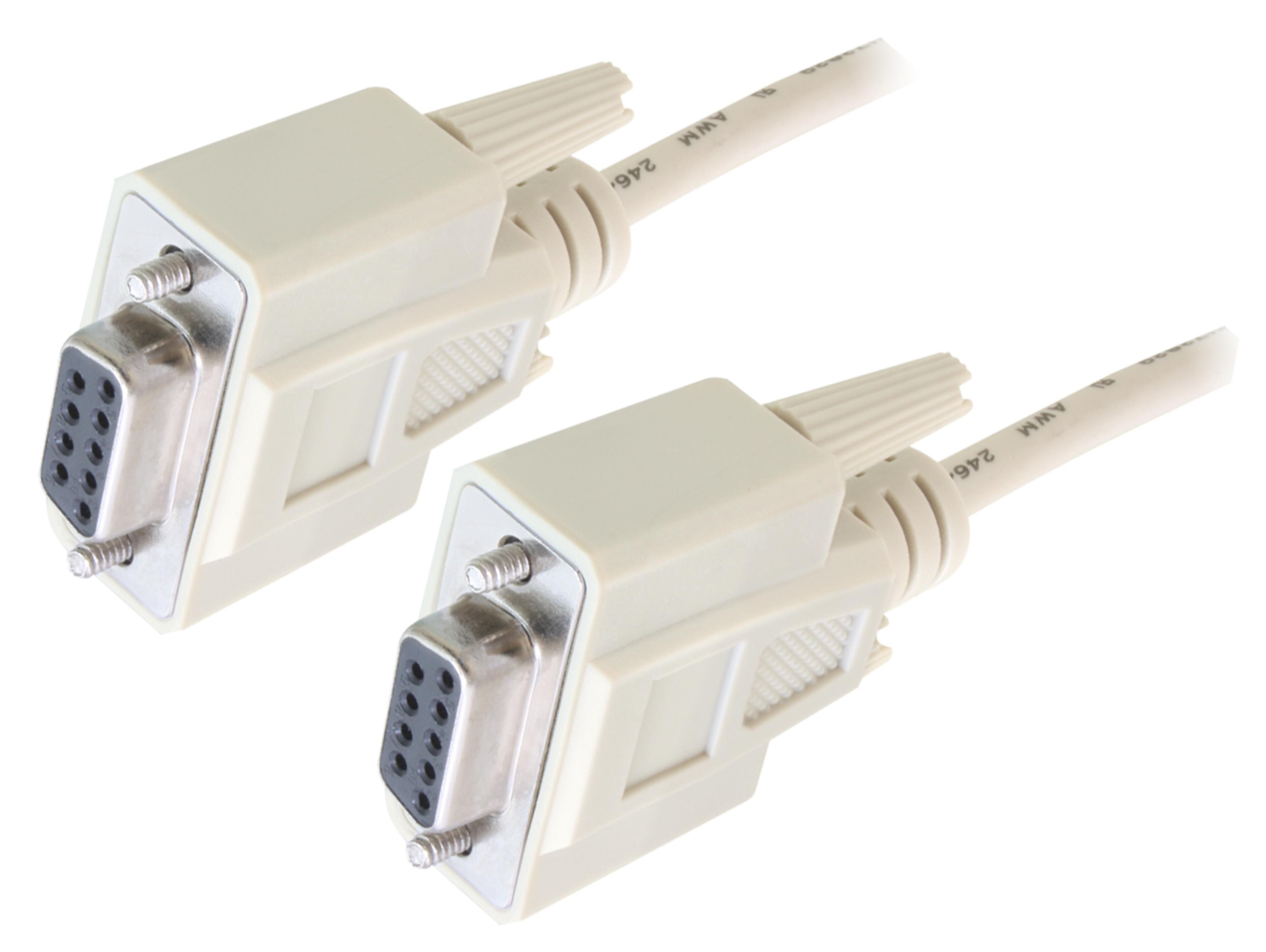 Delock Nullmodemkabel DB9Bu-DB9Bu 3,0m