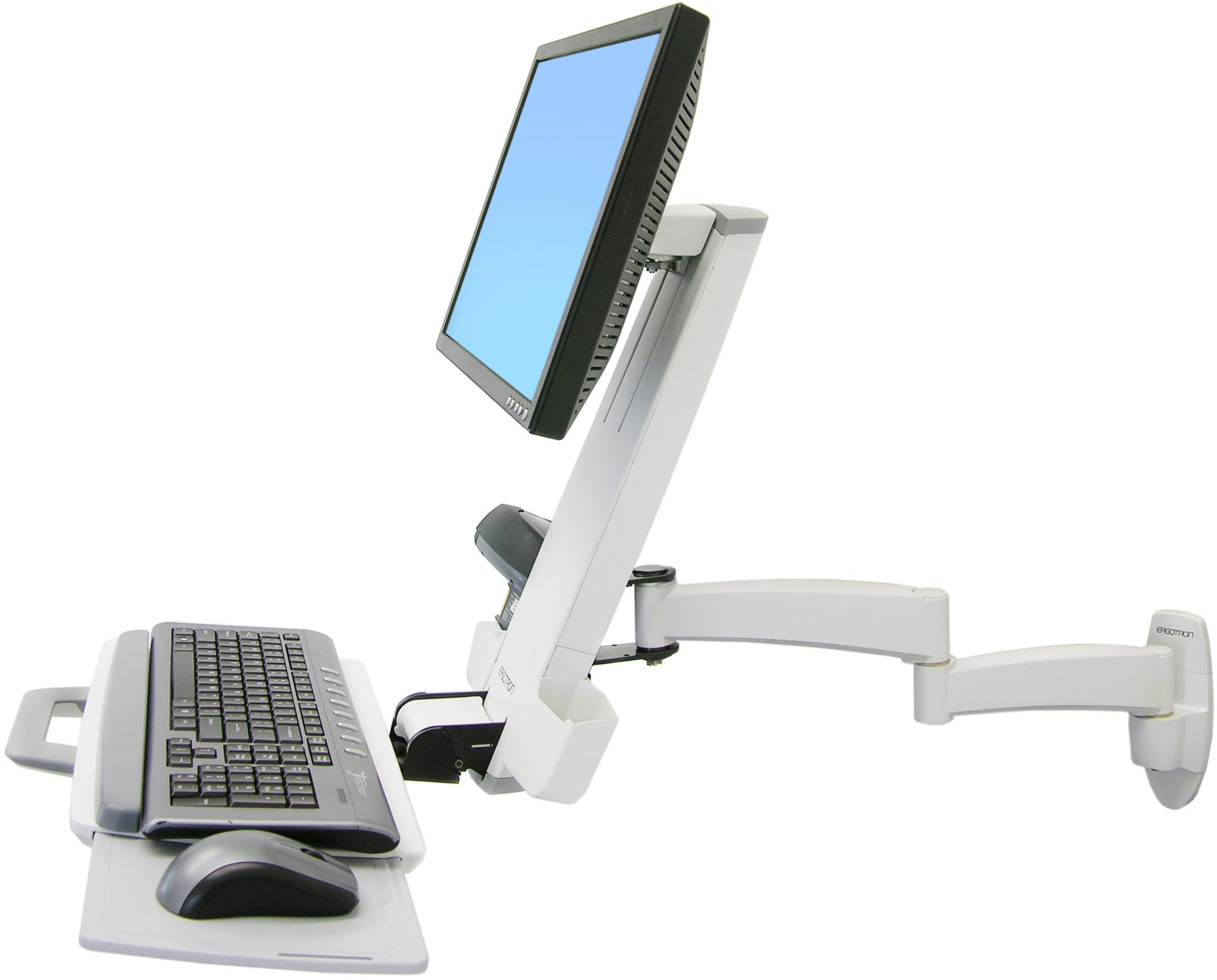Ergotron 200-series Combo Mount White