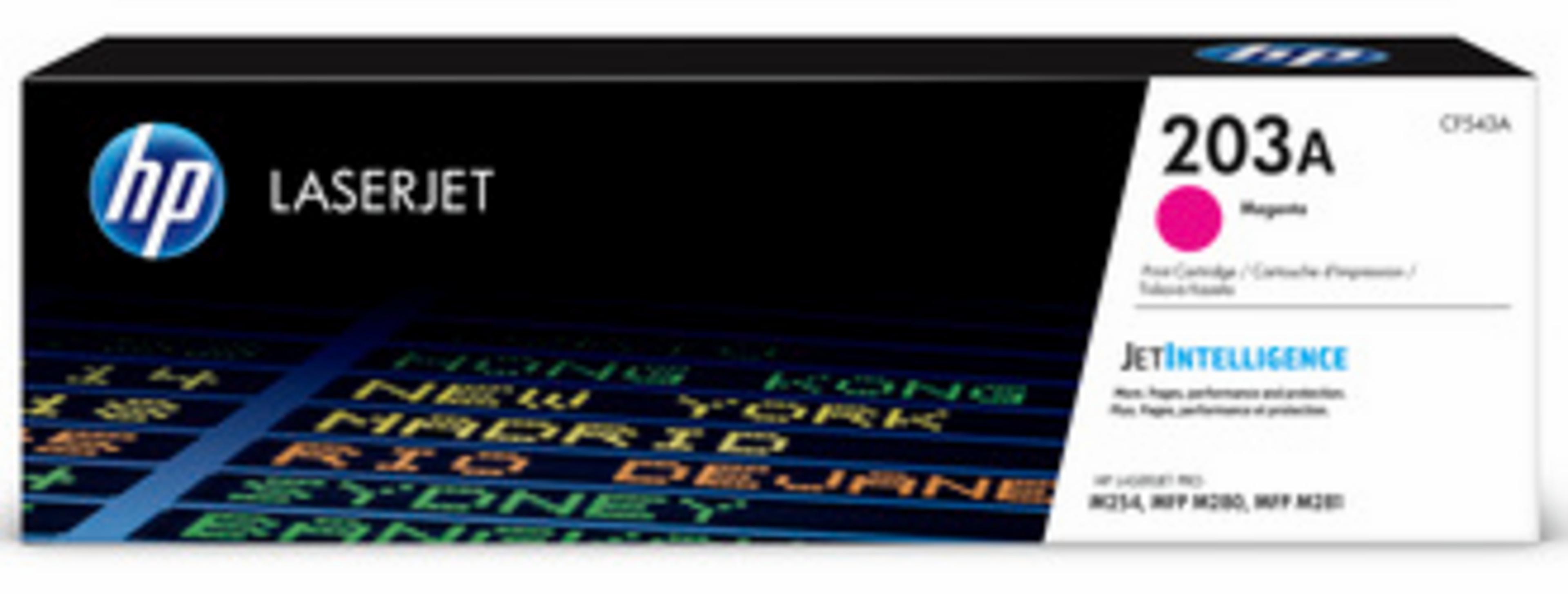 Toner HP 203A, magenta