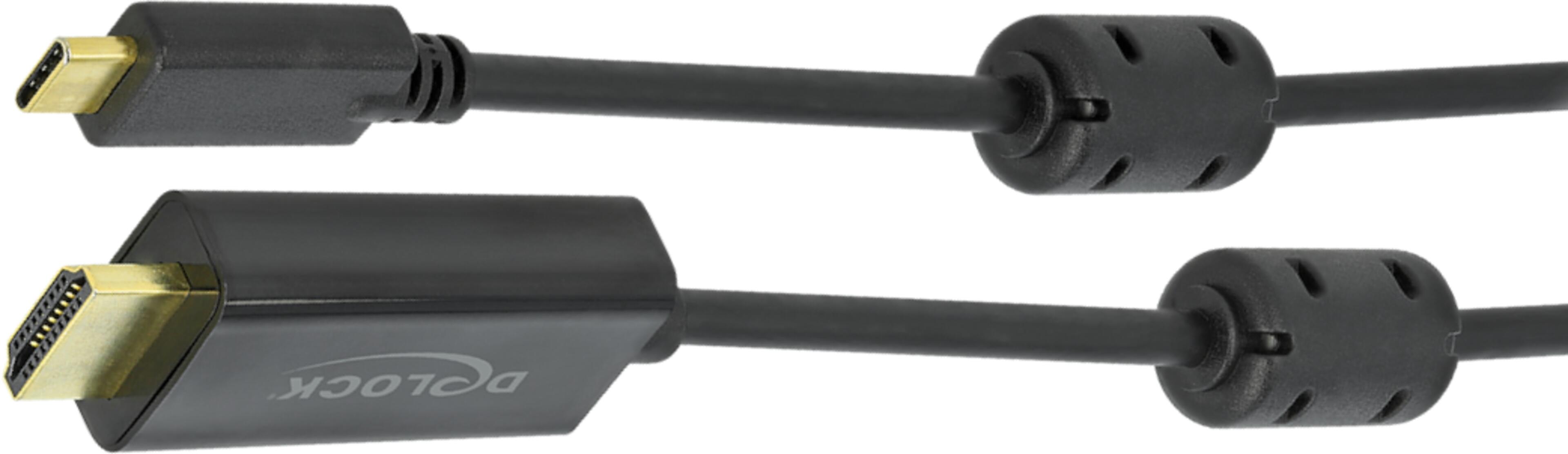 Cable USB Type-C/m - HDMI/m 7m Black